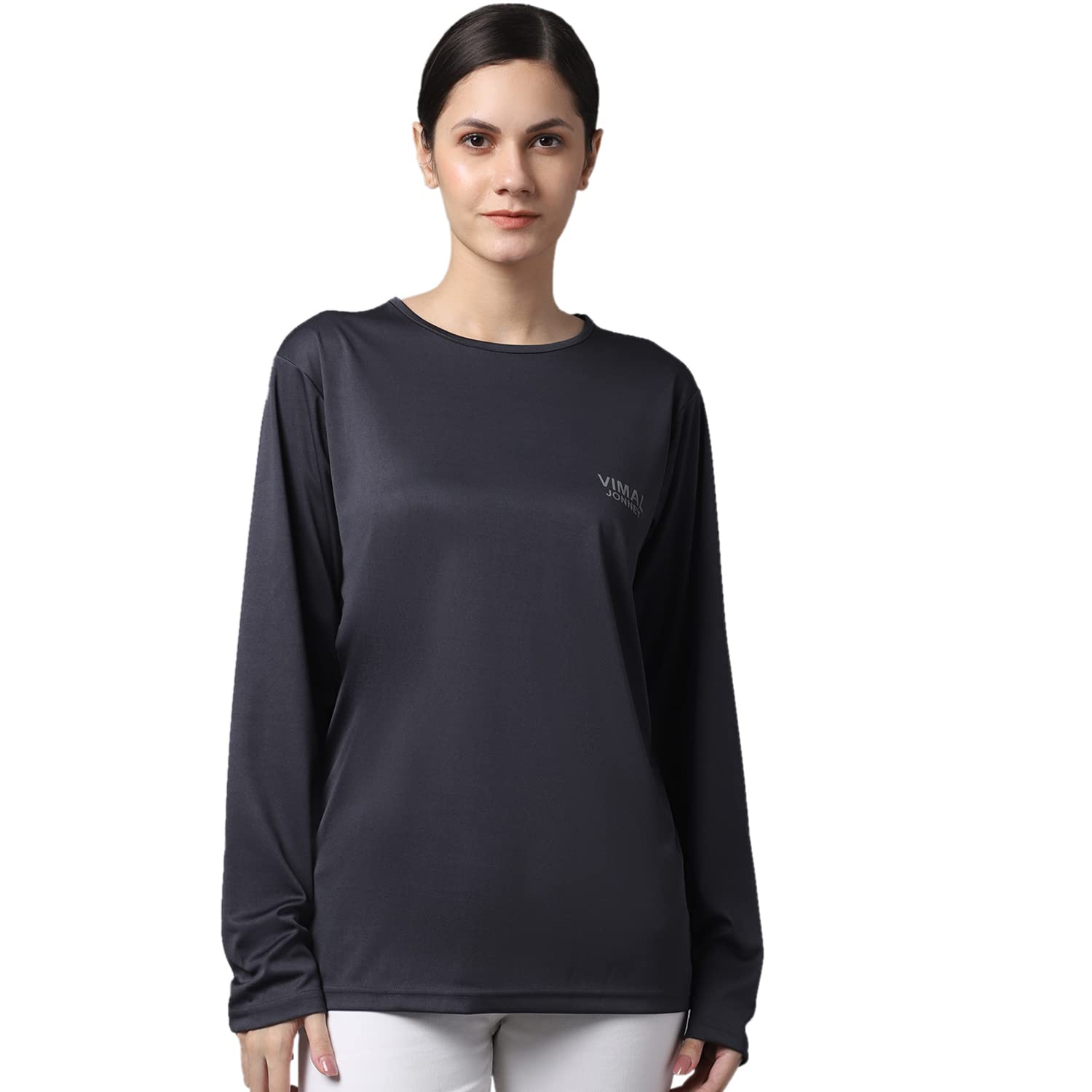 Mack JONNEY Women's Regular Fit Multicolor Full Sleeve T-Shirts Pack of 2 | Soft Cotton Casual Tees for Everyday Wear & Outfits | MACK57861