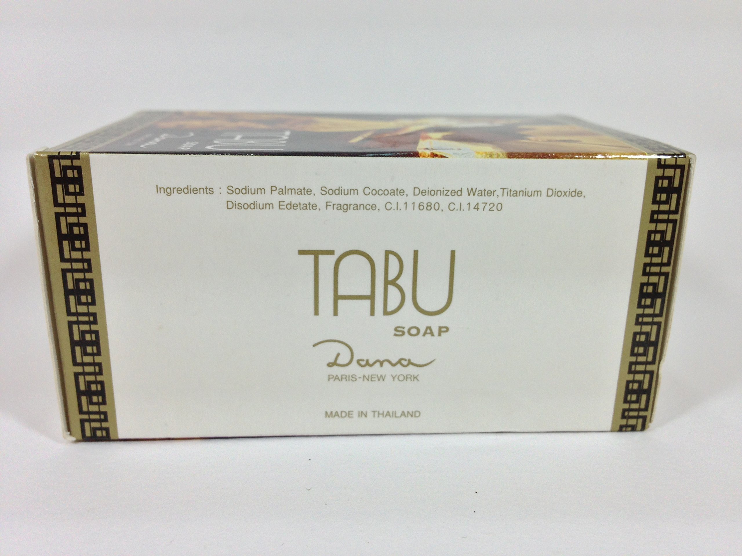Tabu By Dana Perfumed Soap Bar 3.17oz (90g) - Luxurious Fragrance for Women, Vintage-Inspired Scent - Perfect for Gift Sets, Bath & Body Care, Romantic Occasions