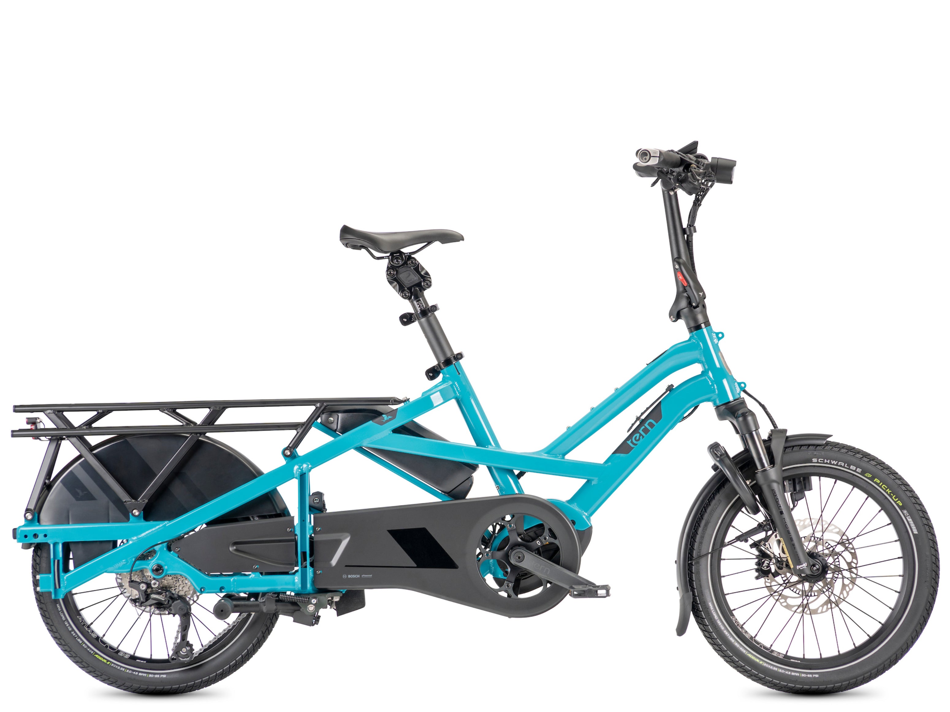 Tern GSD S10 Electric Cargo Bike - High-Capacity, Long-Range Urban Commuter for Families & Delivery - Perfect for School Runs, Grocery Shopping & Eco-Friendly Transportation