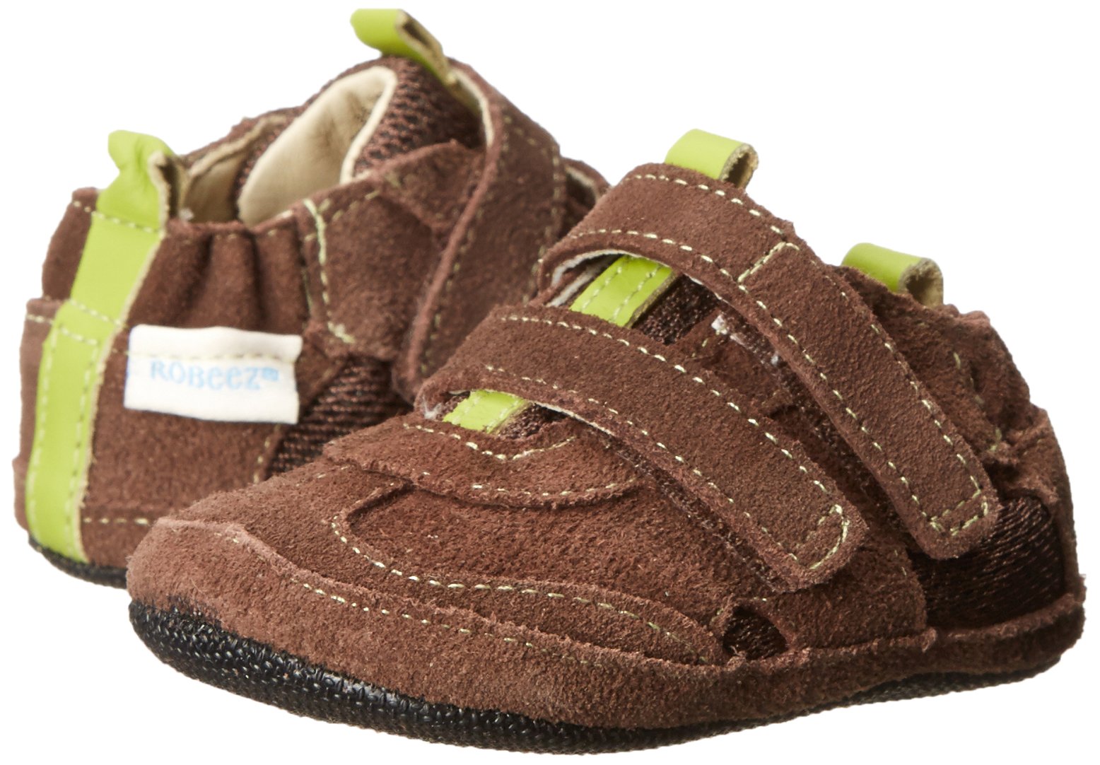 Robeez London Soft Sole Baby Shoes for Infants & Toddlers - Comfortable First Walkers for Indoor & Outdoor Play