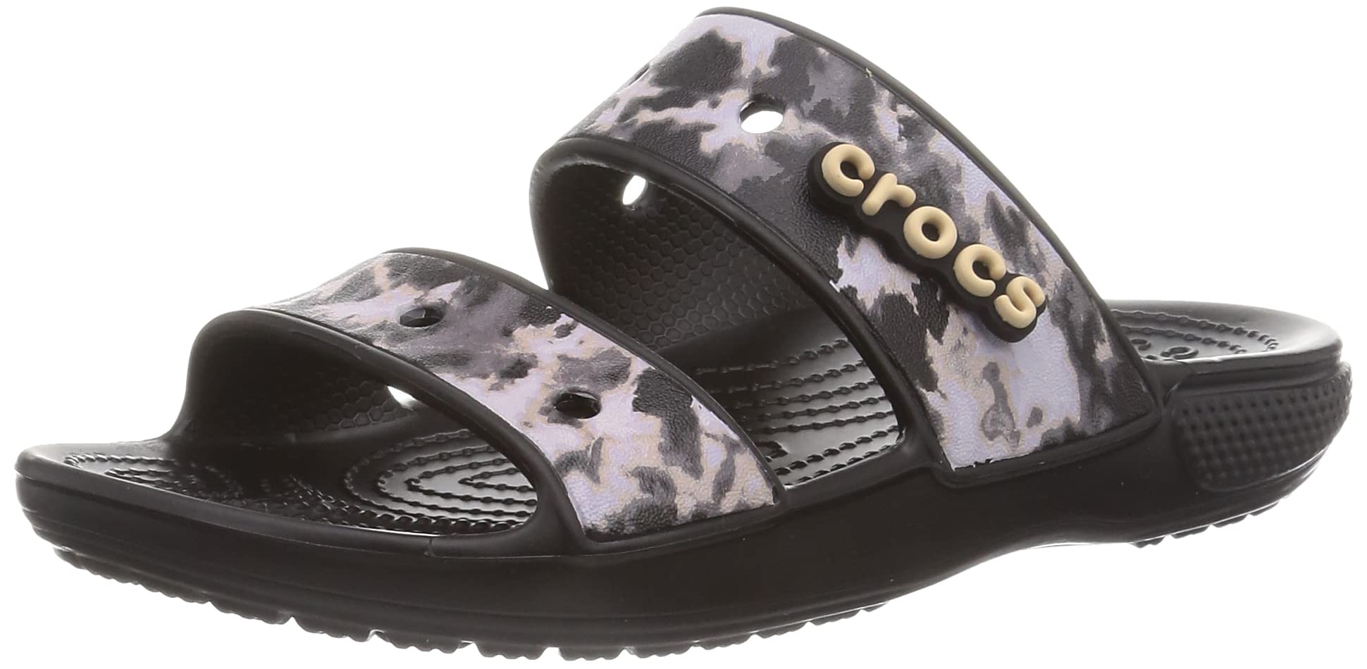 Crocs Unisex-Adult Classic Two-Strap Slide Sandals - Comfortable Waterproof Slip-On Shoes for Men & Women - Perfect for Beach, Pool, and Outdoor Activities