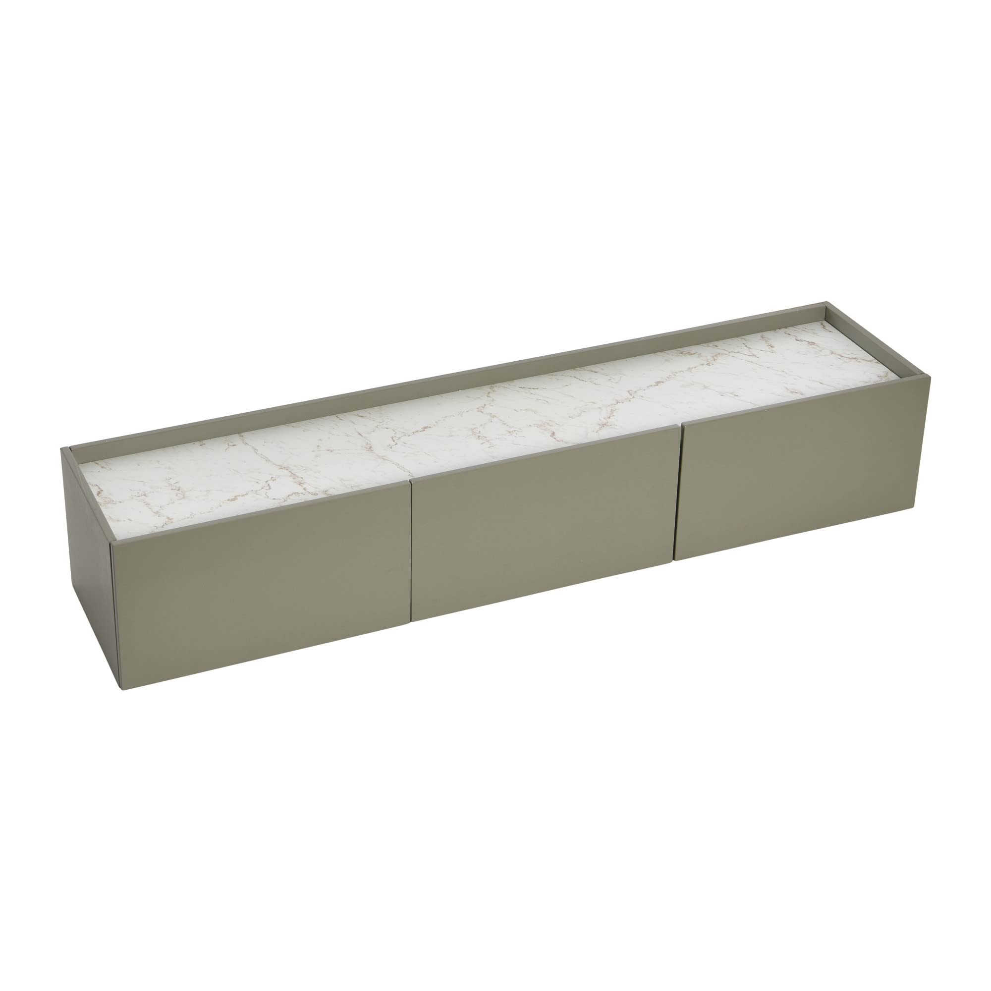 Creative Co-Op Floating 3-Door Console Cabinet - 16
