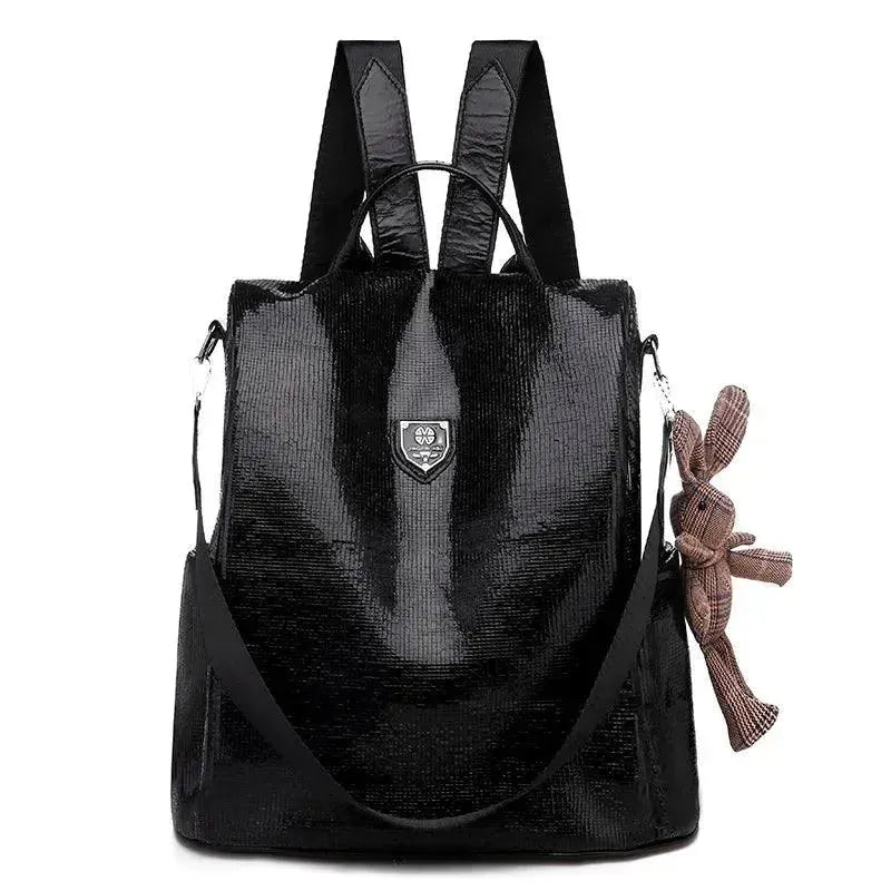 Stylish Anti-Theft Women's Backpack - Waterproof Travel Laptop Bag with USB Charging Port - Perfect for Commuting, College & Business Travel