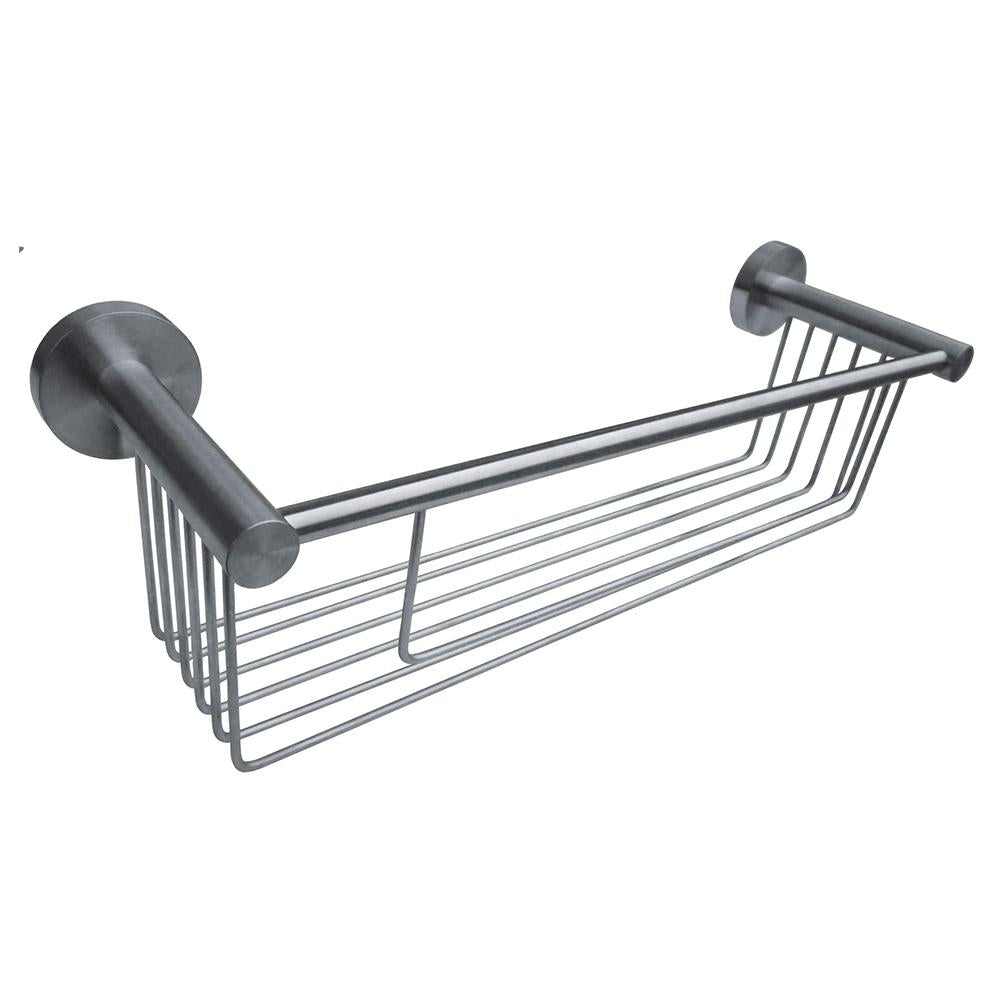 ASI 7381 Satin Finish Surface Mounted Shelf - Organize Bathroom, Kitchen, or Office with Stylish Storage