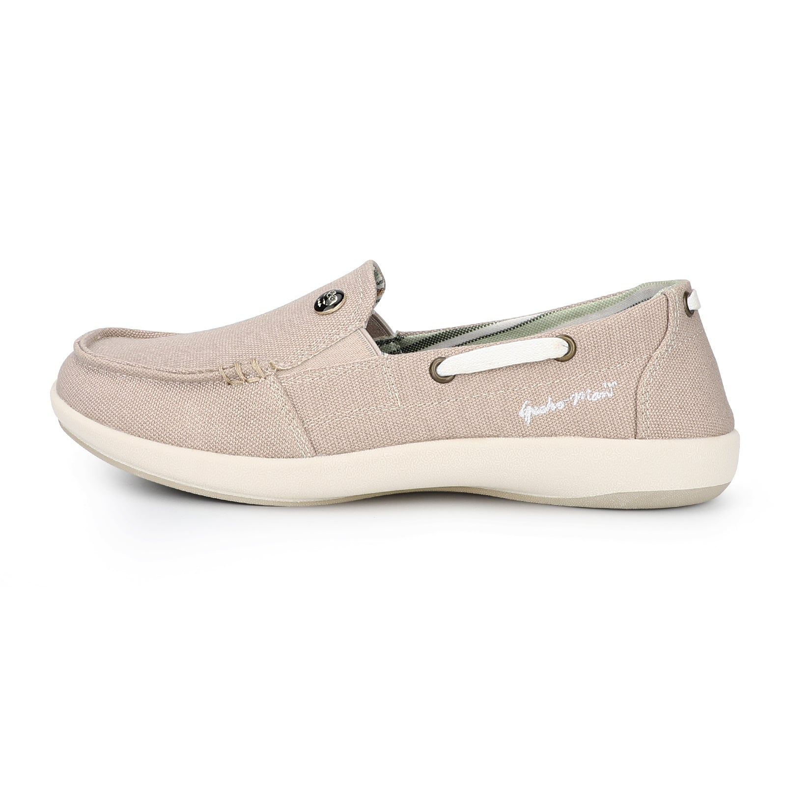 Women's Comfortable Canvas Loafer Shoes - Casual Slip-On Flats for Walking, Work & Travel - Breathable & Lightweight Everyday Shoes