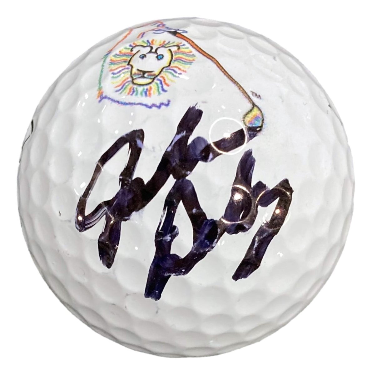 John Daly Autographed Logo Golf Ball - Collectible Memorabilia for Golf Fans & Sports Enthusiasts - Perfect for Display Cases, Man Caves, and Golf Tournaments