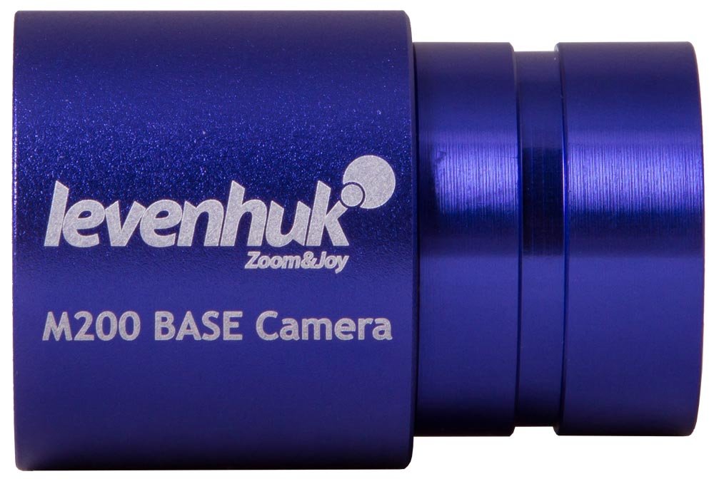 Levenhuk M200 BASE Digital Microscope Camera with Software - Compatible with Mac, Linux & Windows - Perfect for Lab Research, Education & Scientific Imaging