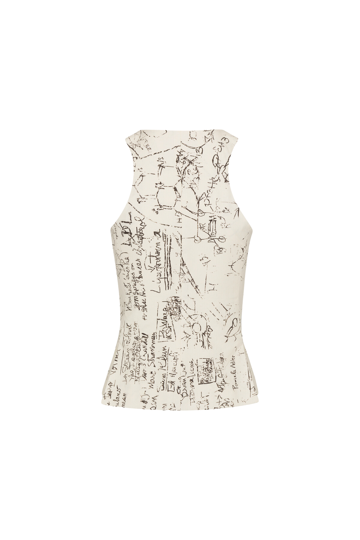 Yin Yang Vest Top for Women - Stylish Sleeveless Tank Top with Unique Symbol Design - Perfect for Yoga, Meditation, and Casual Wear
