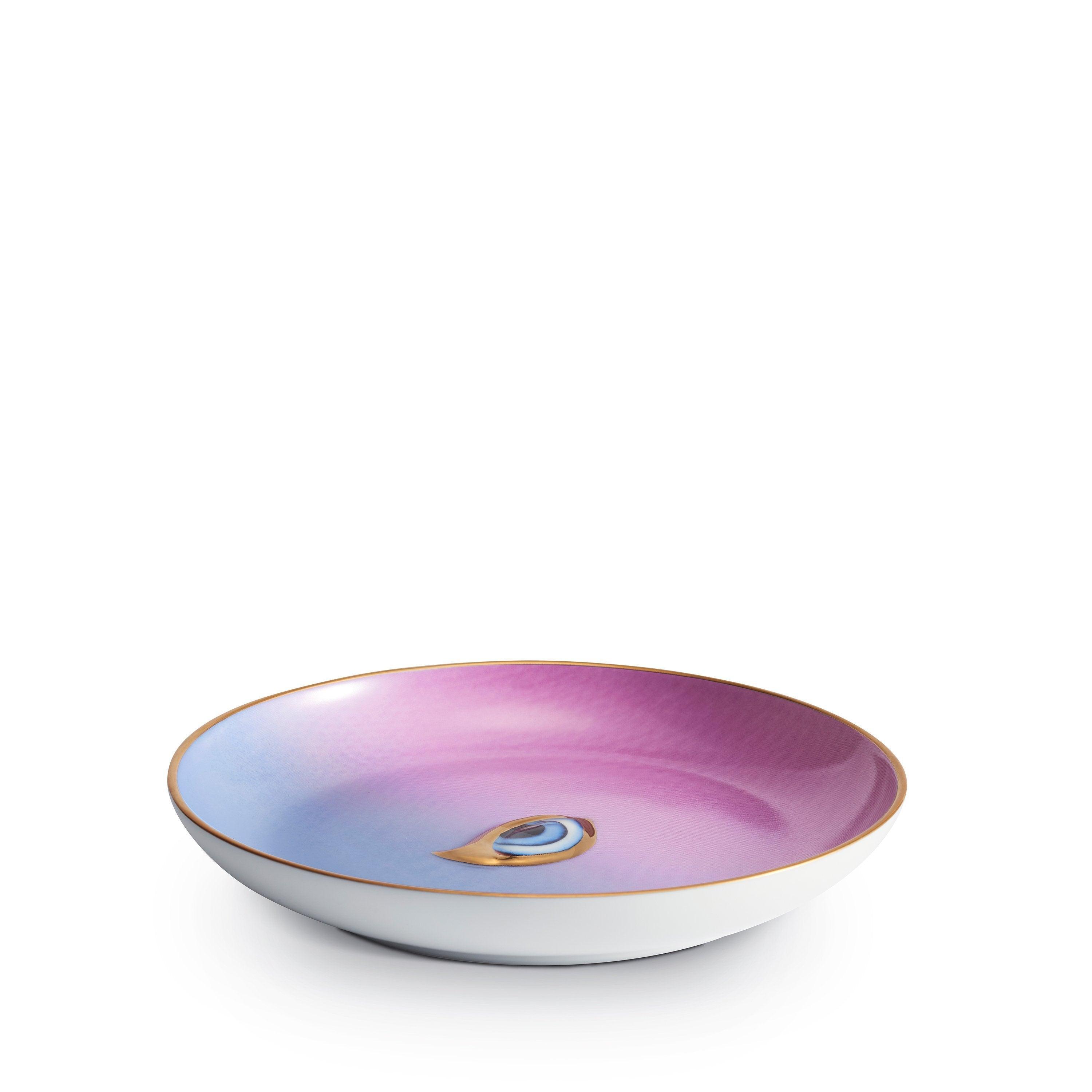 Blue and Purple Lito Plate - Elegant Ceramic Dinnerware for Home, Restaurants & Special Occasions | Perfect for Daily Use, Parties & Gifts