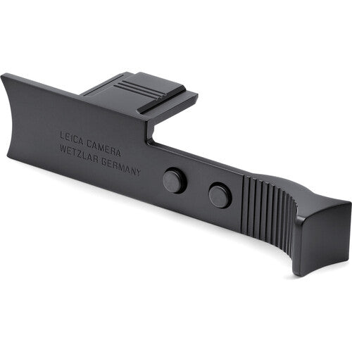 Leica Q3 Thumb Support Grip - Aluminum Black | Ergonomic Camera Grip for Leica Q3 | Perfect for Travel, Street & Portrait Photography