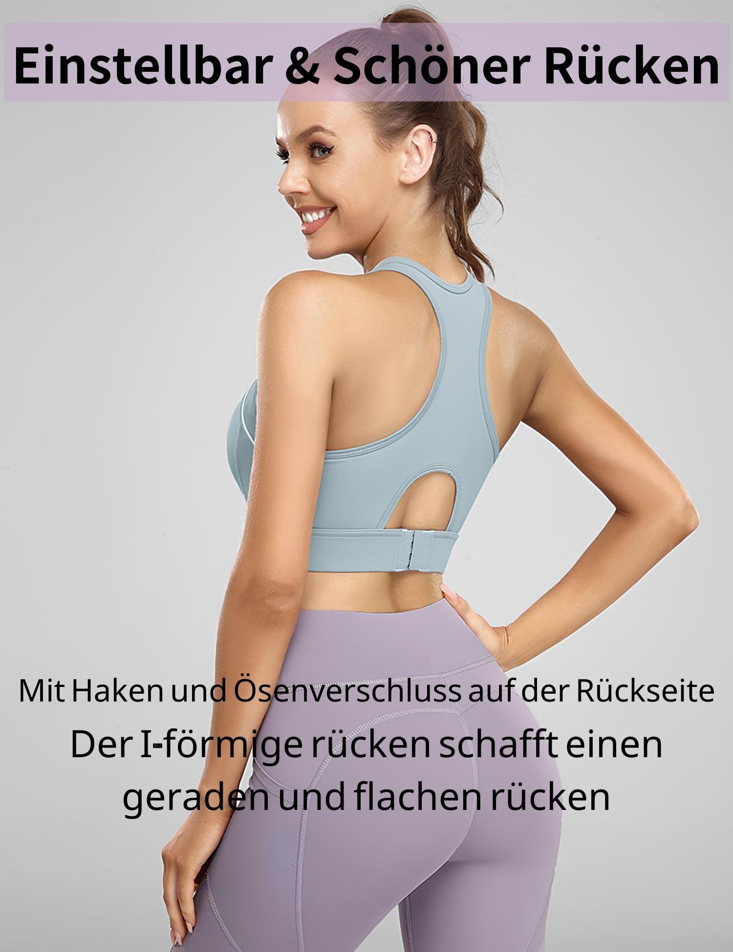 High Support Sports Bras for Women - Comfortable & Breathable Workout Bras for Running, Yoga & Gym - Perfect for Everyday Wear & Sleeping