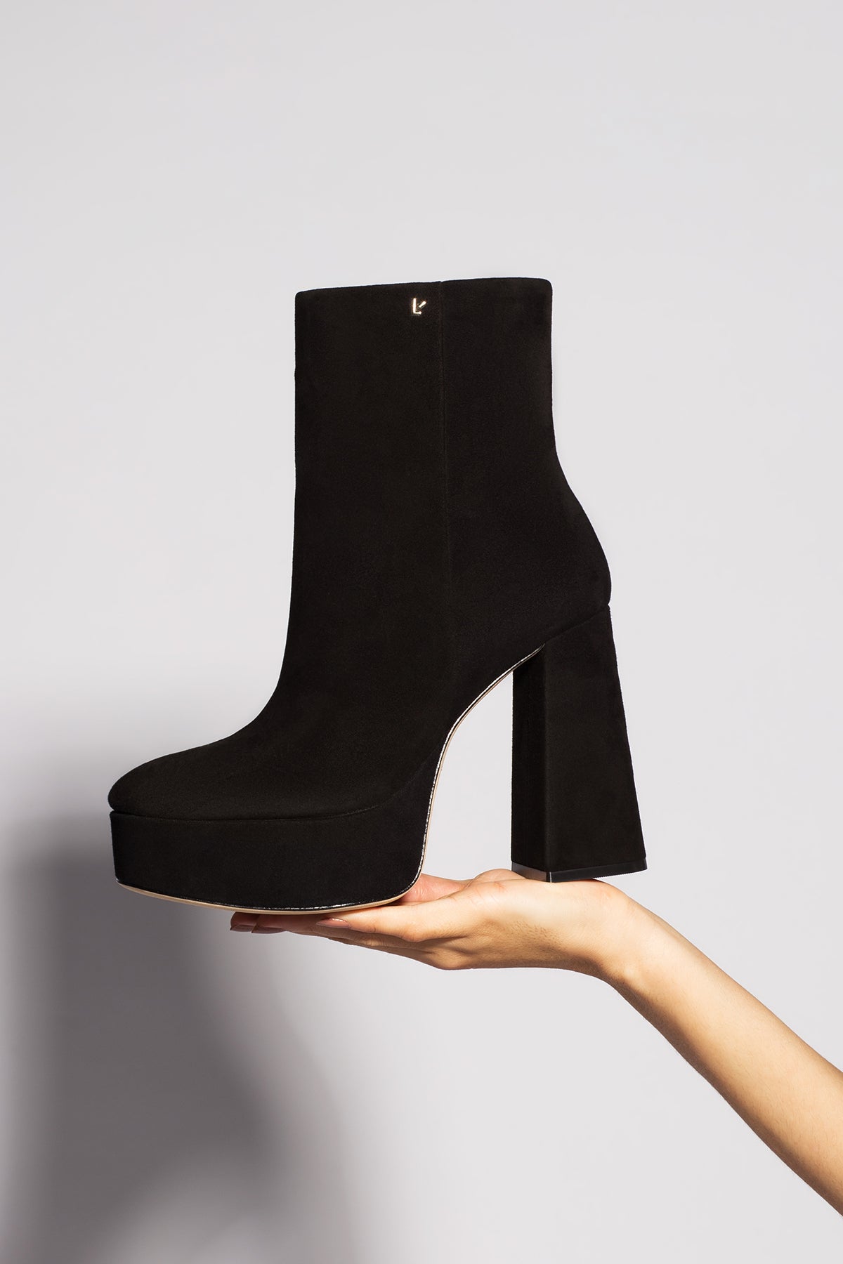 Black Suede Dolly Boots for Women - Stylish & Comfortable Ankle Boots for Casual Wear, Office & Night Out