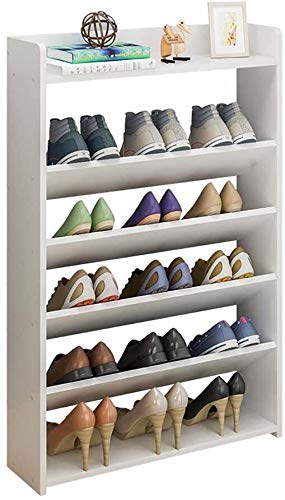 Multi-Layer Shoe Organizer Rack - Easy Assembly Space-Saving Shoe Storage for Dorm Room, Closet & Entryway (40x17x96cm, Various Colors) - Perfect for Organizing Sneakers, Boots & Sandals