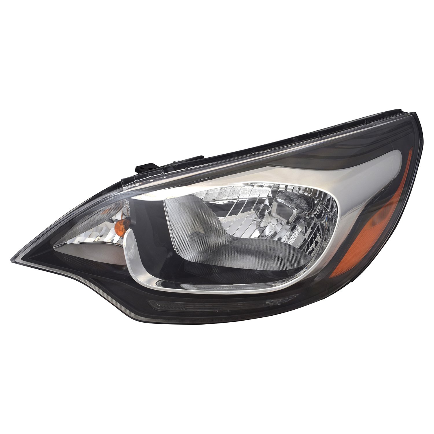 TYC Left Headlight Assembly Compatible with 2012-2017 Kia RIO - Replacement Headlamp for Improved Night Driving Safety