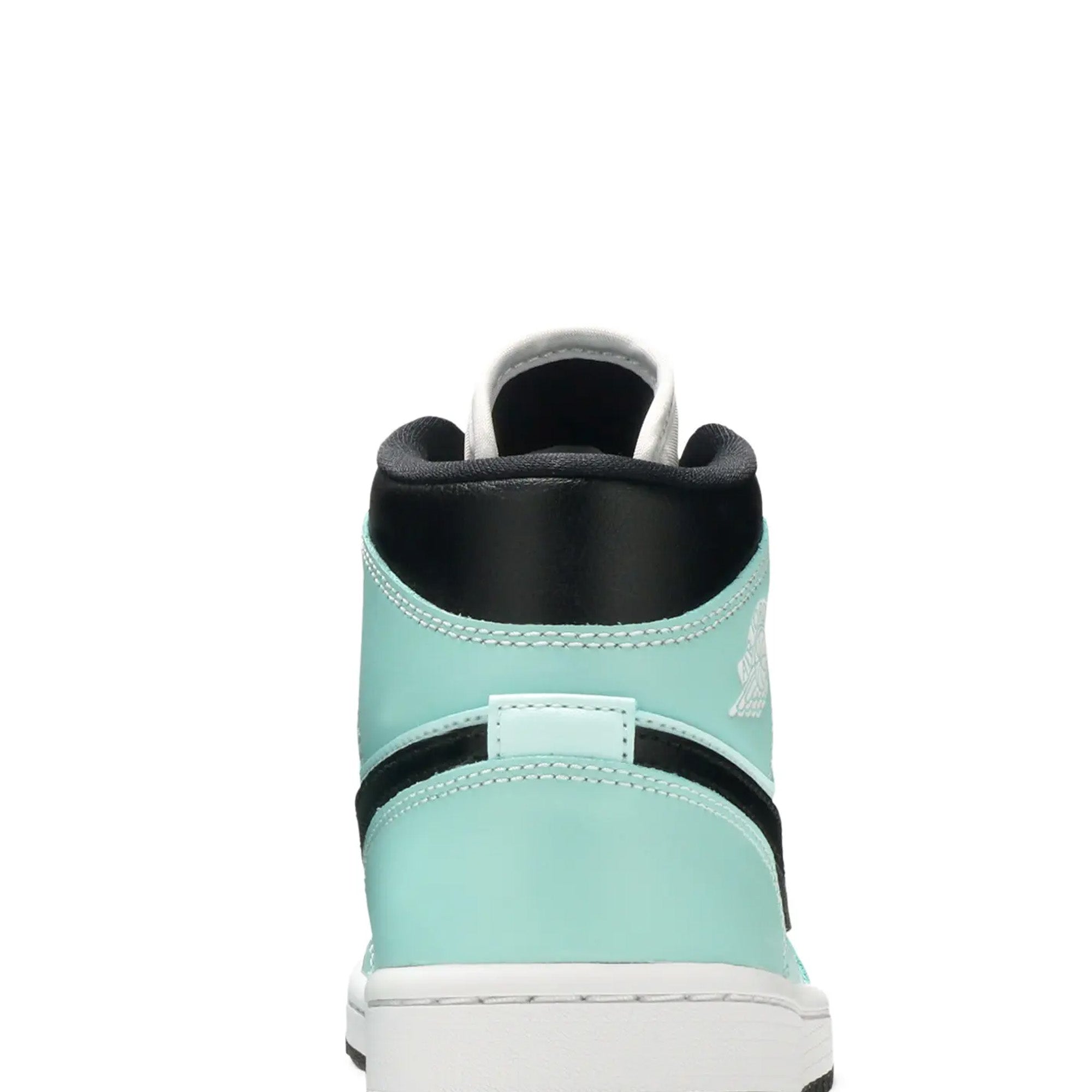 Air Jordan 1 Mid 'Aqua Tint Black' Women's Basketball Shoes - Stylish Sneakers for Casual Wear, Gym & Street Fashion