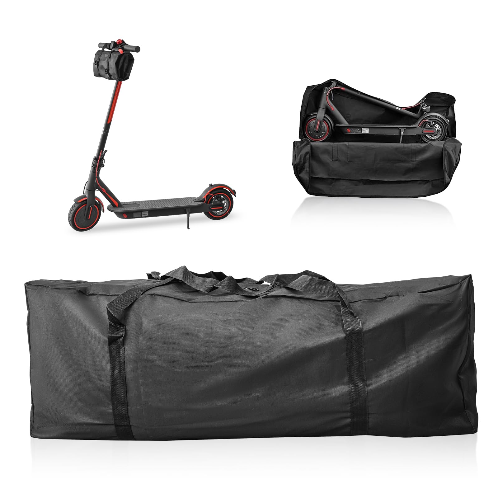 Foldable Electric Scooter Storage Bag - Waterproof Carrying Case for Xiaomi Scooters & Folding Bikes | Portable Transportation Backpack for Commuting, Travel & Outdoor Adventures