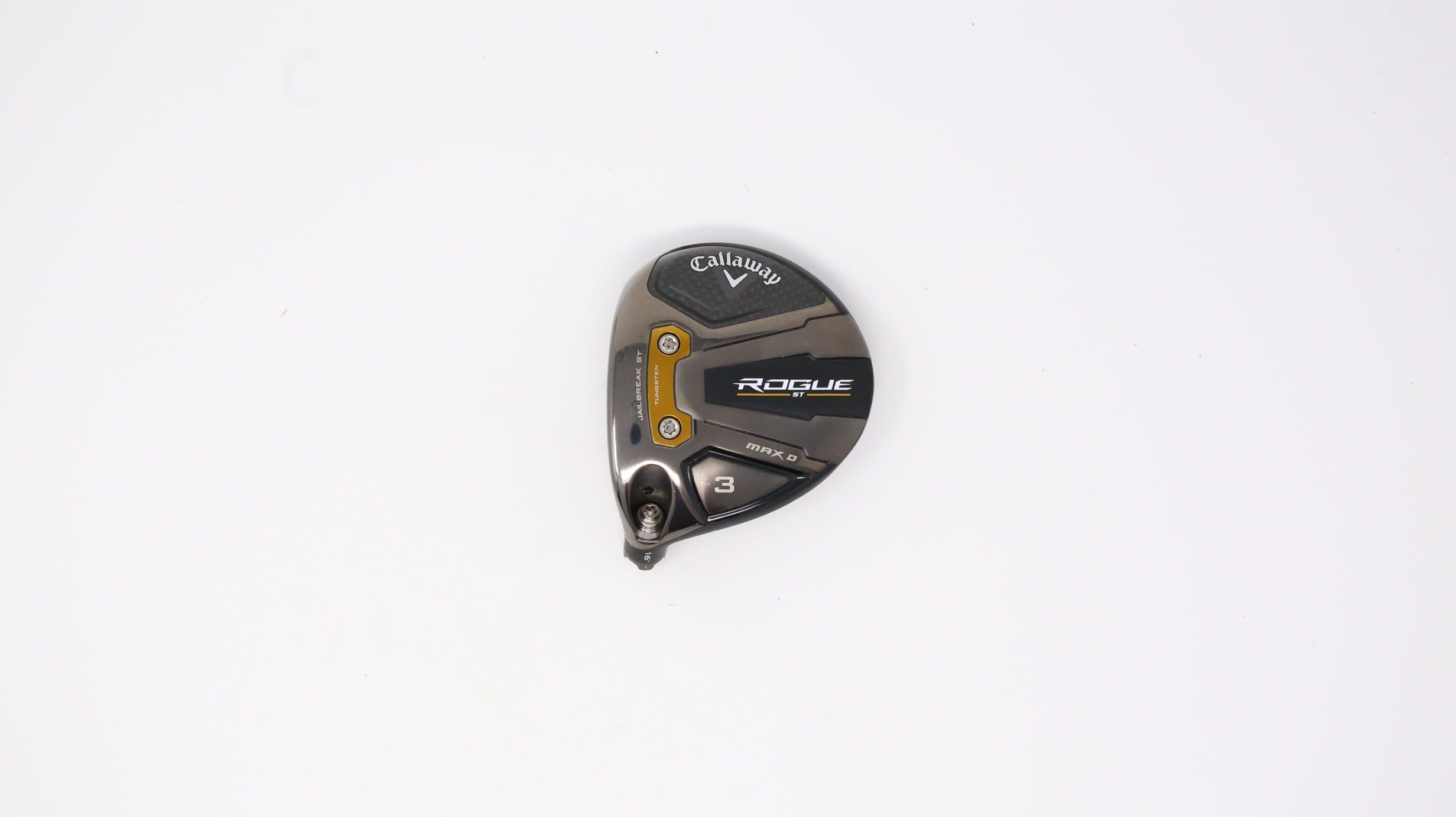 Used Callaway Rogue ST Max Draw Fairway Wood 16° Left-Handed Golf Club Head Only | Perfect for High Handicappers & Slice Correction | Driving Range & Course Play