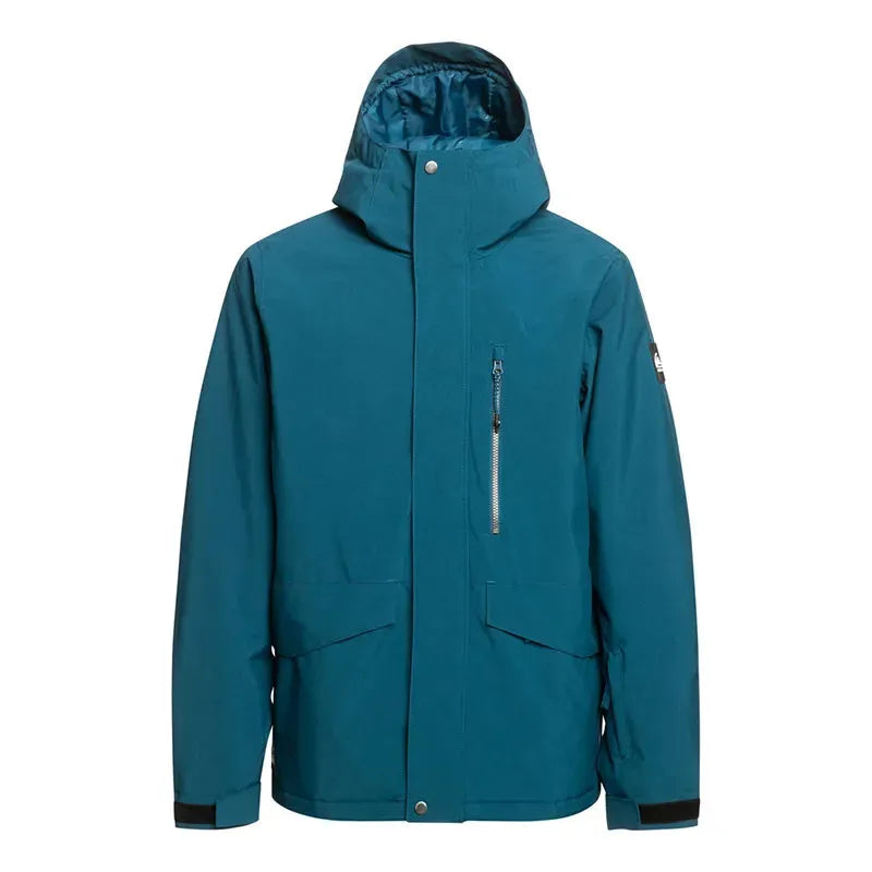 Quiksilver Mission Snow Jacket - Waterproof & Insulated Winter Coat for Men - Perfect for Skiing, Snowboarding & Outdoor Adventures