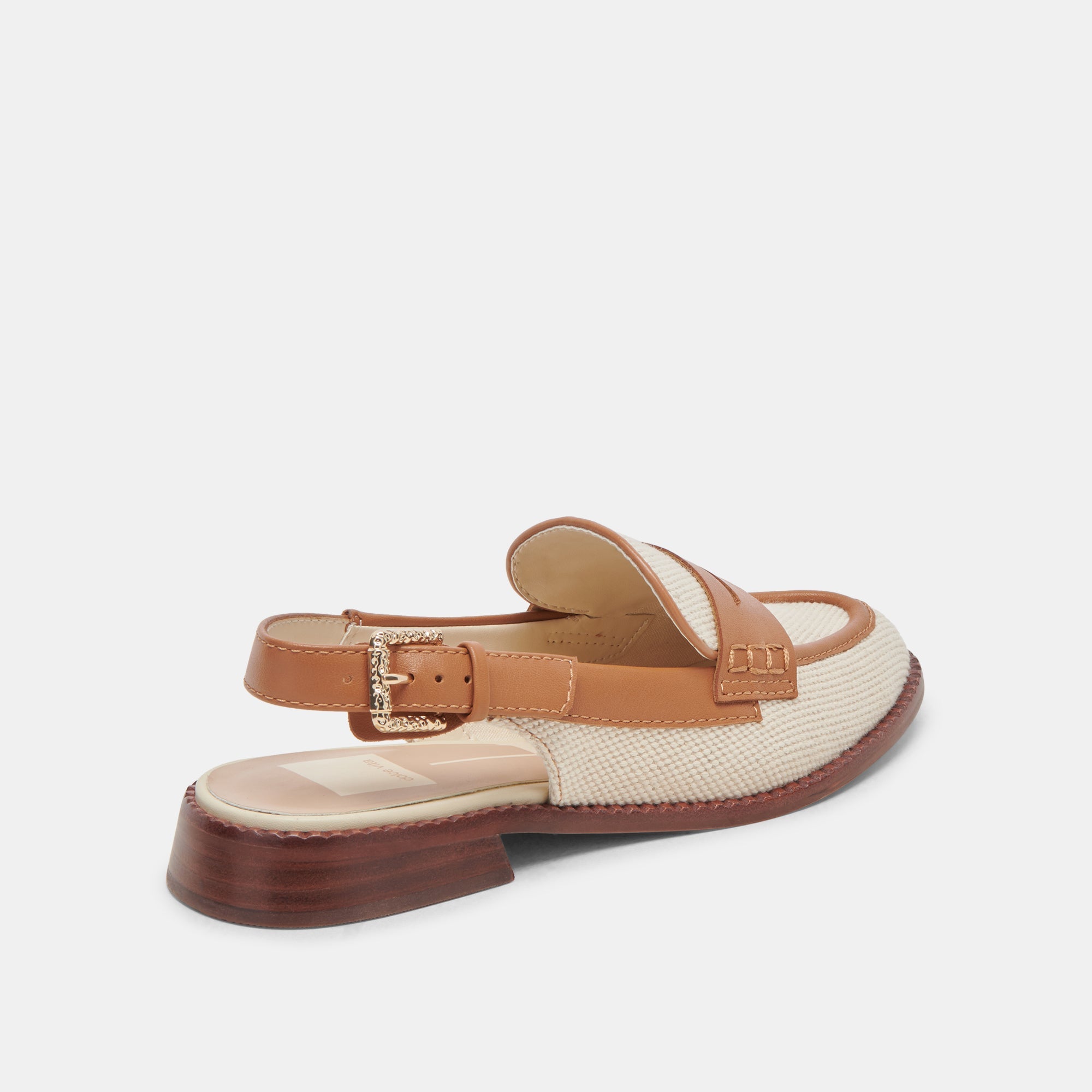 HARDI Loafers for Men - Tan Multi Canvas Slip-On Shoes - Comfortable Casual & Office Wear - Perfect for Walking, Travel, and Business Outings