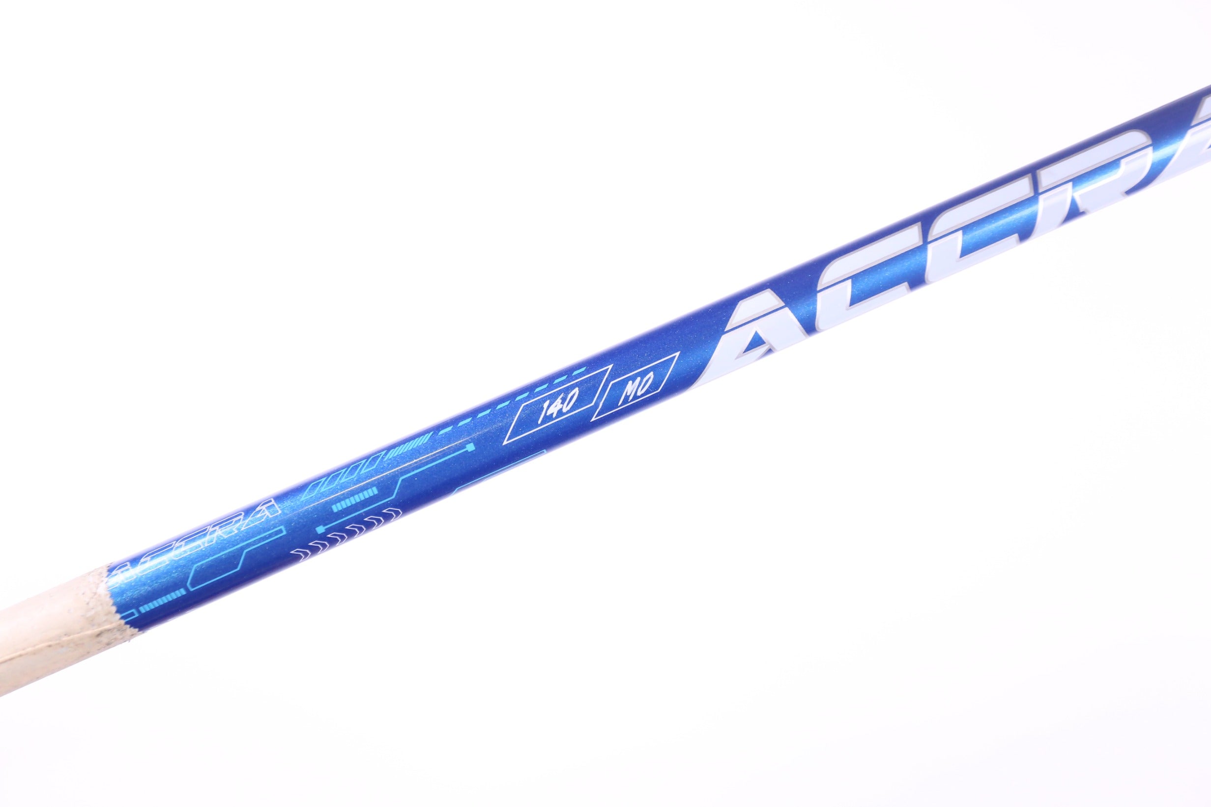 Used Accra GX Blue Youth Graphite Fairway Wood Shaft 42.25 Inch No Adapter - Perfect for Junior Golfers & Club Customization