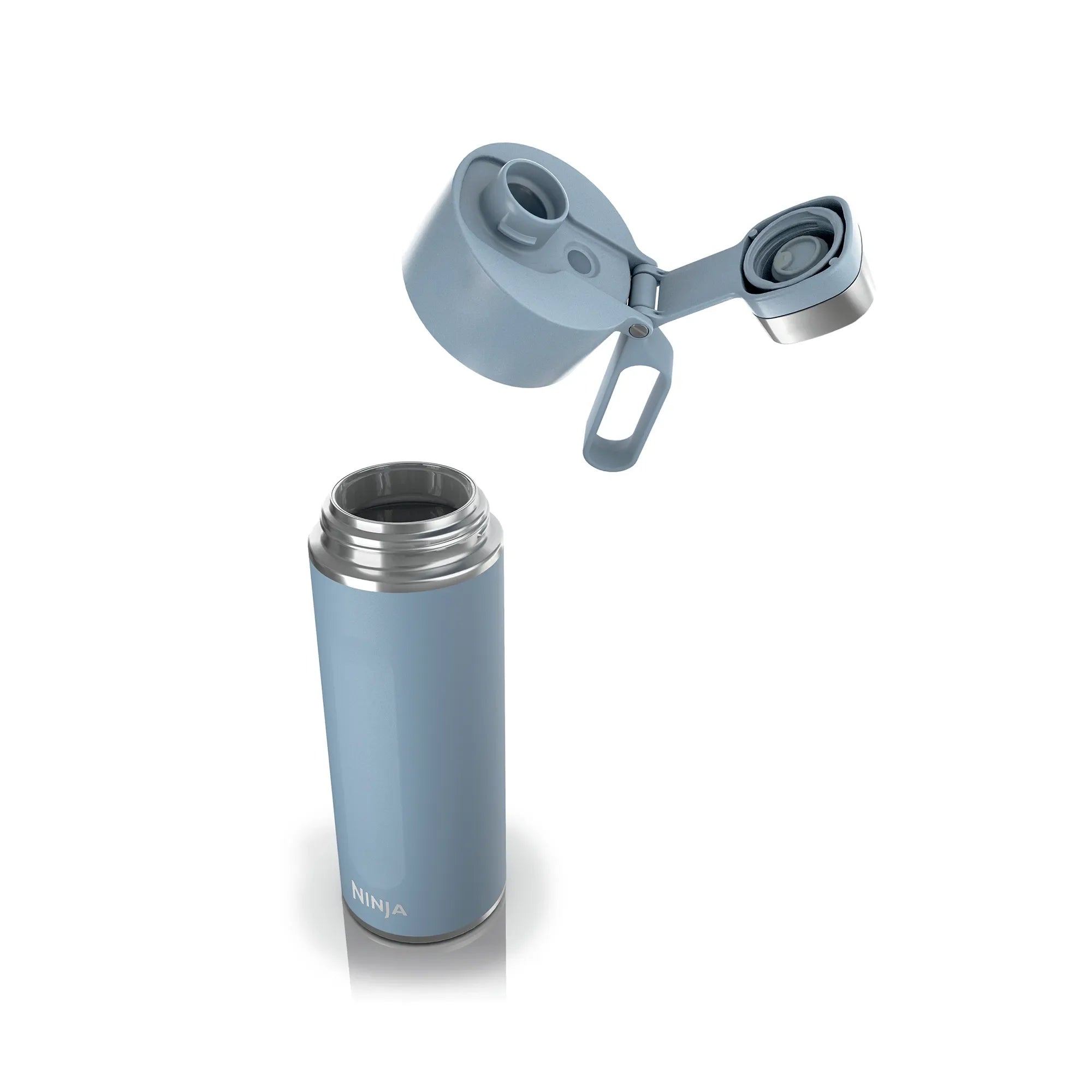 Ninja Thirsti 530ml Insulated Stainless Steel Water Bottle - Leak Proof, BPA Free, Perfect for Gym, Hiking & Outdoor Activities