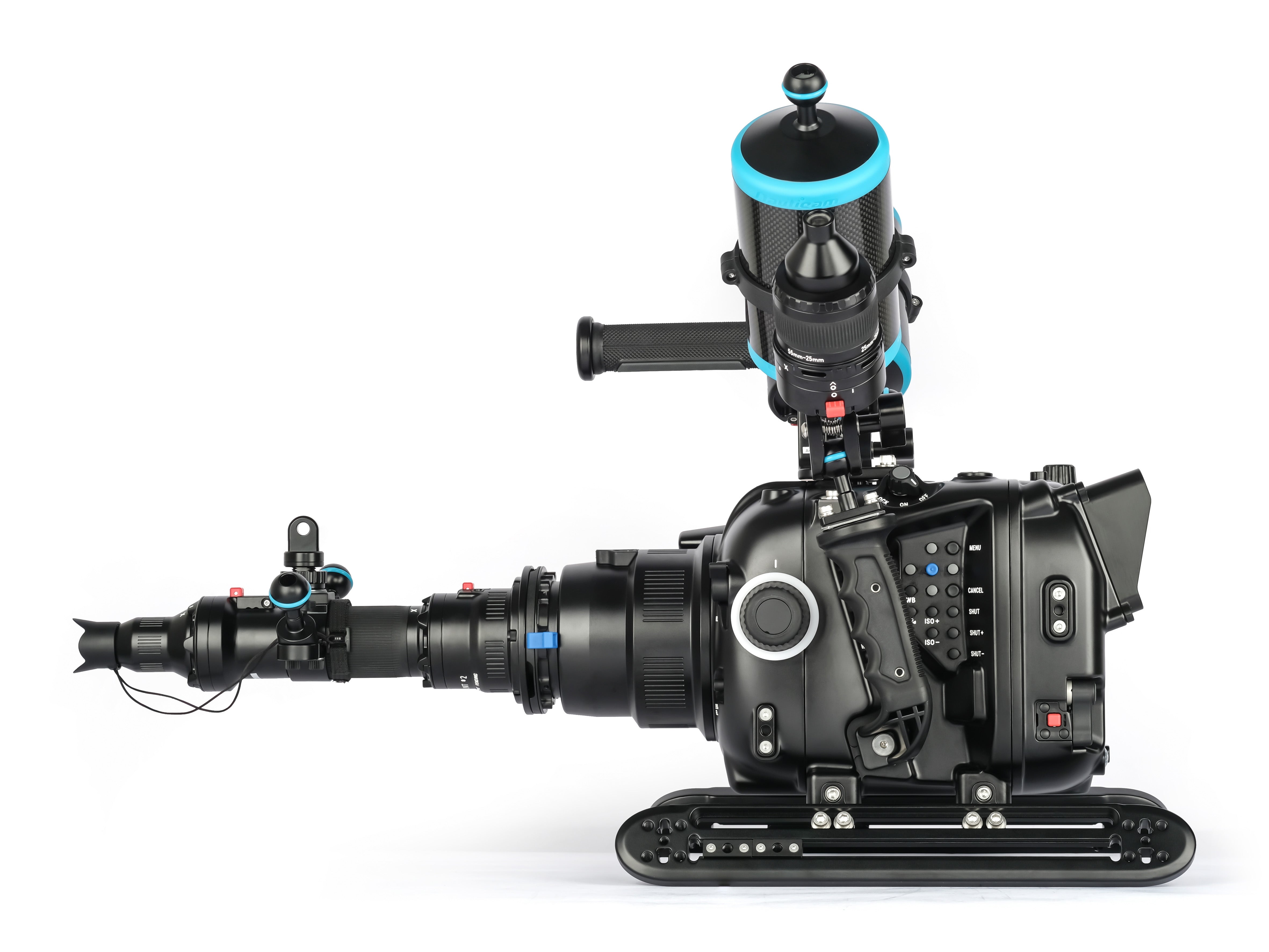 Nauticam NA C500II Underwater Housing for Canon EOS C300III/C500II Camera System with N120 Port - Professional 4K Video Shooting for Scuba Diving & Marine Photography