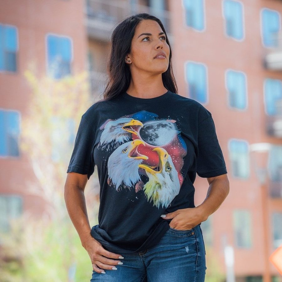 Women's Boyfriend Fit T-Shirt - Soft & Comfortable Black Cotton Tee for Casual Wear & Everyday Outfits