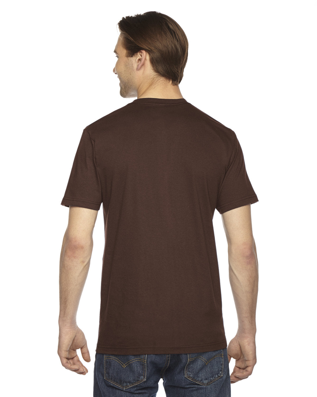 American Apparel 2001W Unisex Fine Jersey Short Sleeve T-Shirt - Soft Cotton Tee for Men & Women - Casual Wear, Gym, Everyday Outfits