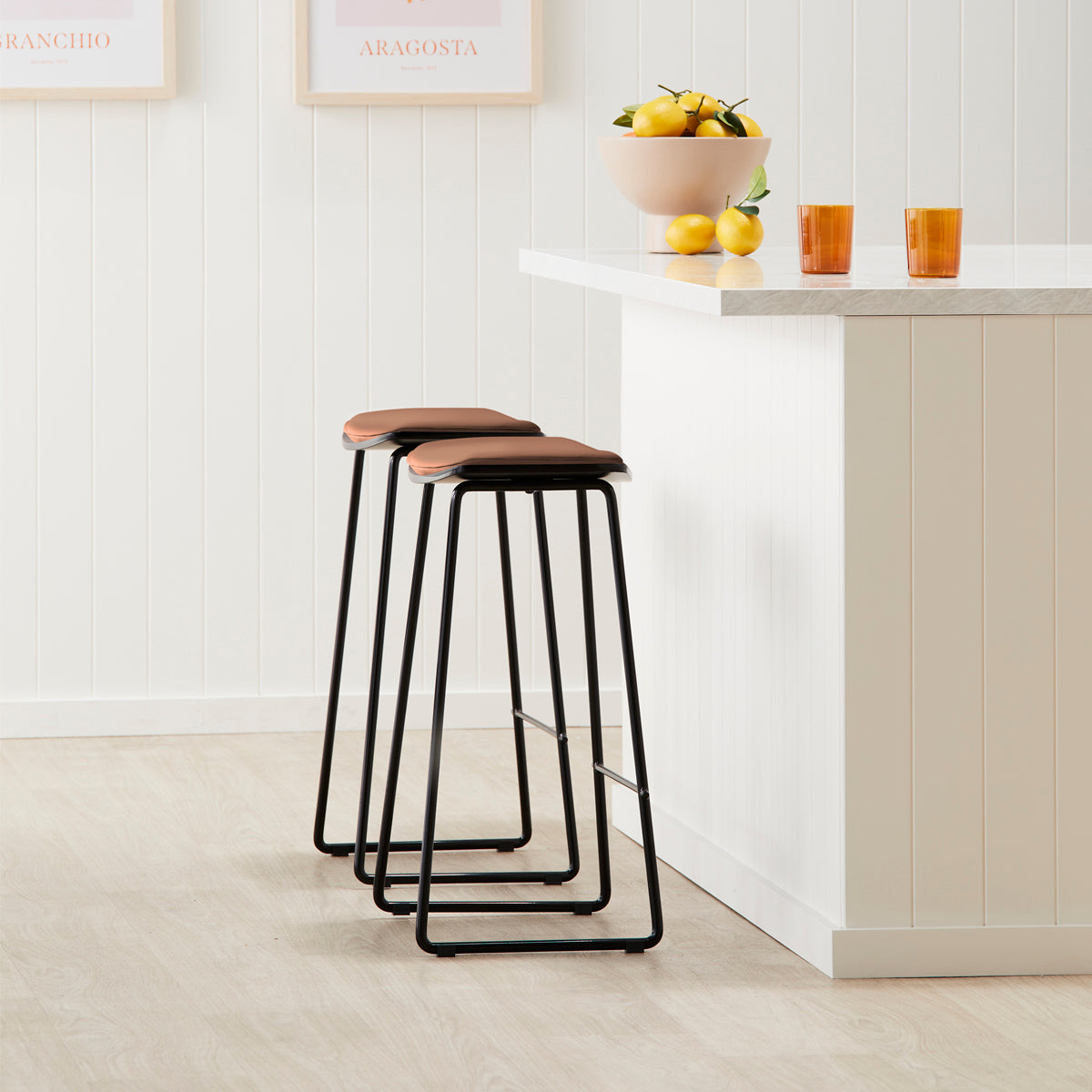 Hendrix Backless Bar Stool - 24