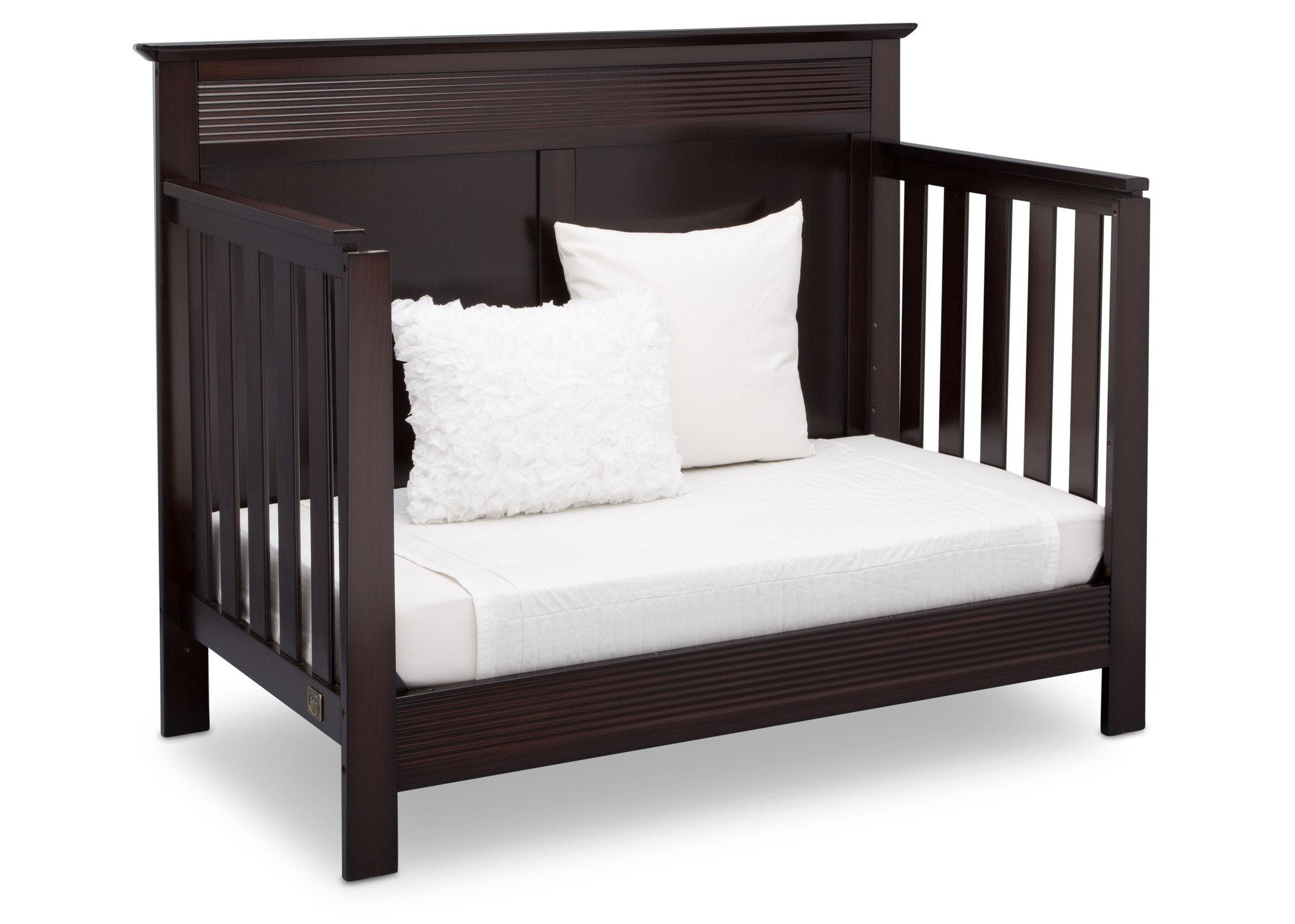Fall River 4-in-1 Convertible Baby Crib - Toddler Bed, Daybed & Full-Size Bed Conversion - Safe & Stylish Nursery Furniture for Newborns to Teens | Perfect for Bedroom, Nursery & Guest Room