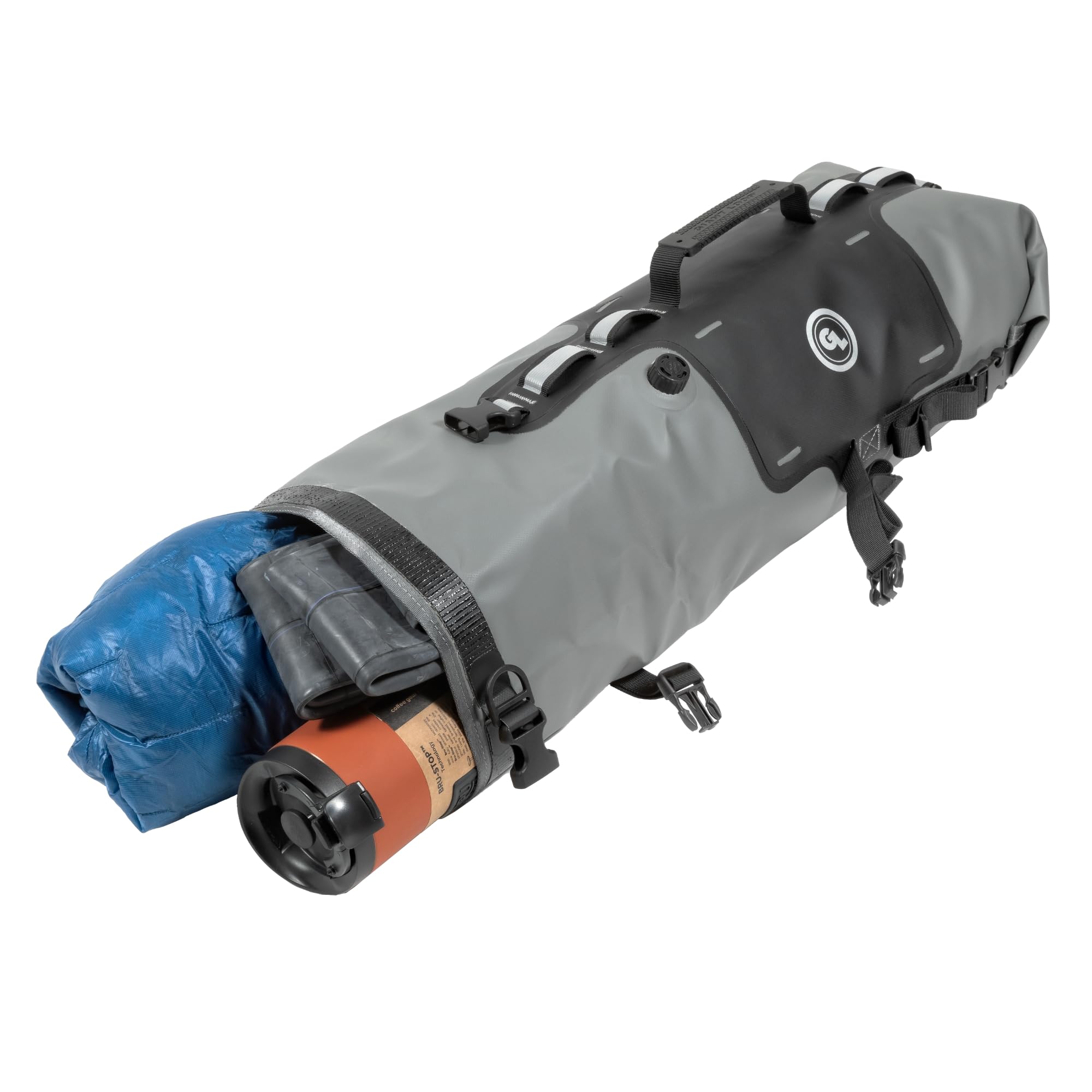 Giant Loop Rogue Dry Bag - Waterproof Motorcycle Travel Backpack for On/Off-Road Adventures & Short Trips - Fits All Bike Models - Convertible Durable Gear for Camping, Commuting & Outdoor Exploration