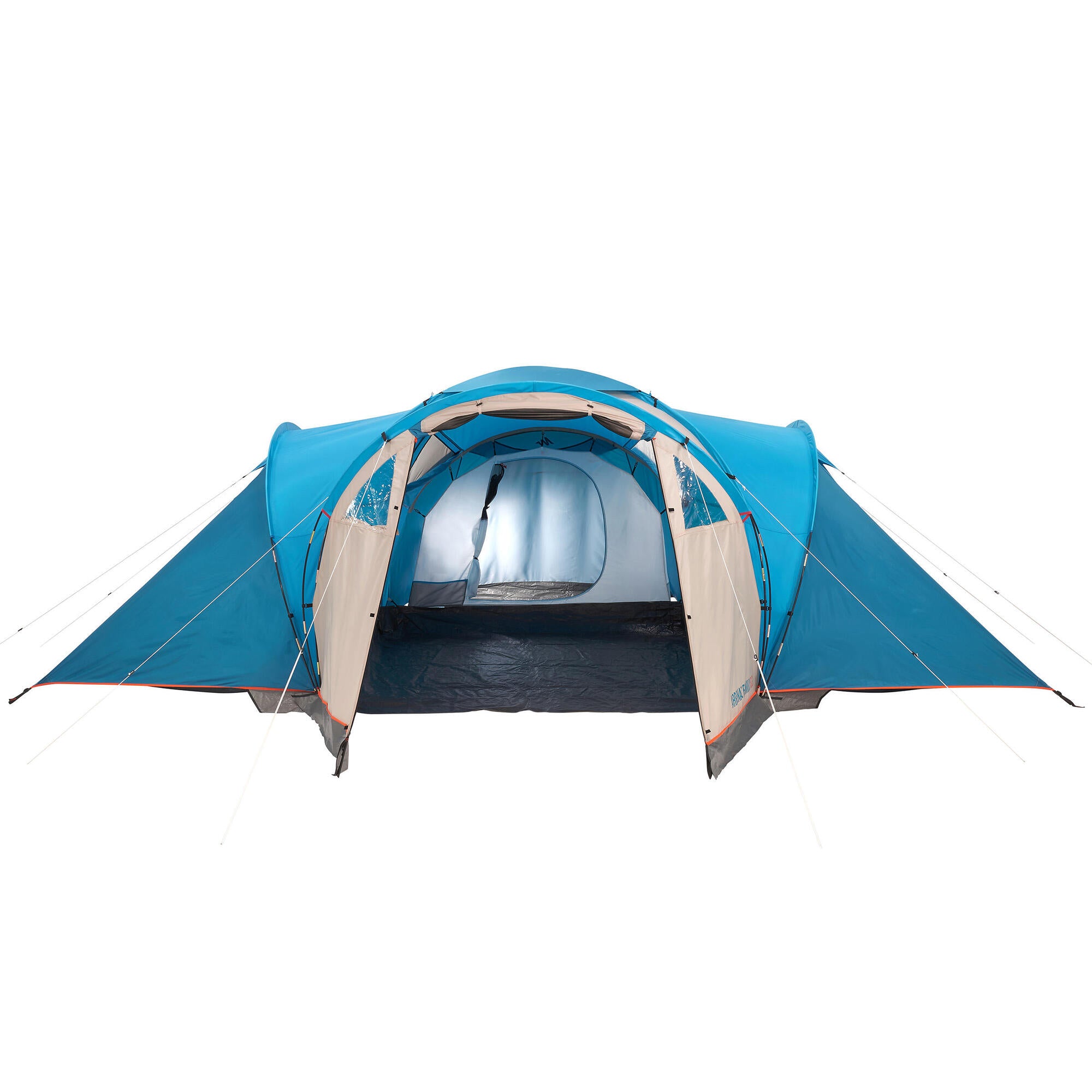 Quechua Arpenaz 6-Person 3-Room Family Camping Tent - Waterproof & Spacious (Factory Seconds) | Perfect for Family Outdoor Adventures, Hiking Trips & Backpacking