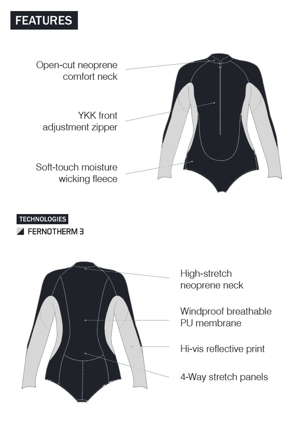 Enth Degree Women's Assana Long Sleeve Thermal Spring Suit - Comfortable Workout & Yoga Outfit for Women - Perfect for Gym, Running, and Outdoor Activities