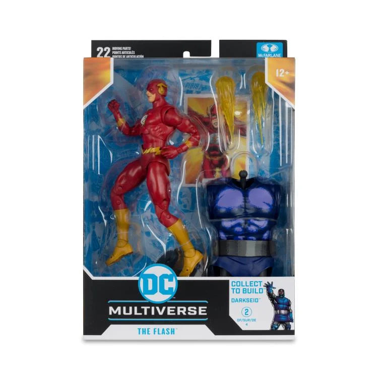 Justice League Task Force The Flash DC Multiverse Action Figure - Collect to Build Darkseid - Perfect for Superhero Fans & Collectors - Display, Play, or Gift for Comic Book Lovers