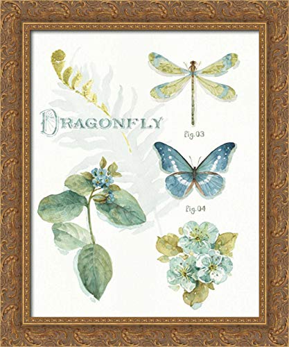 Canvas Art in a Gold Ornate Wood Frame