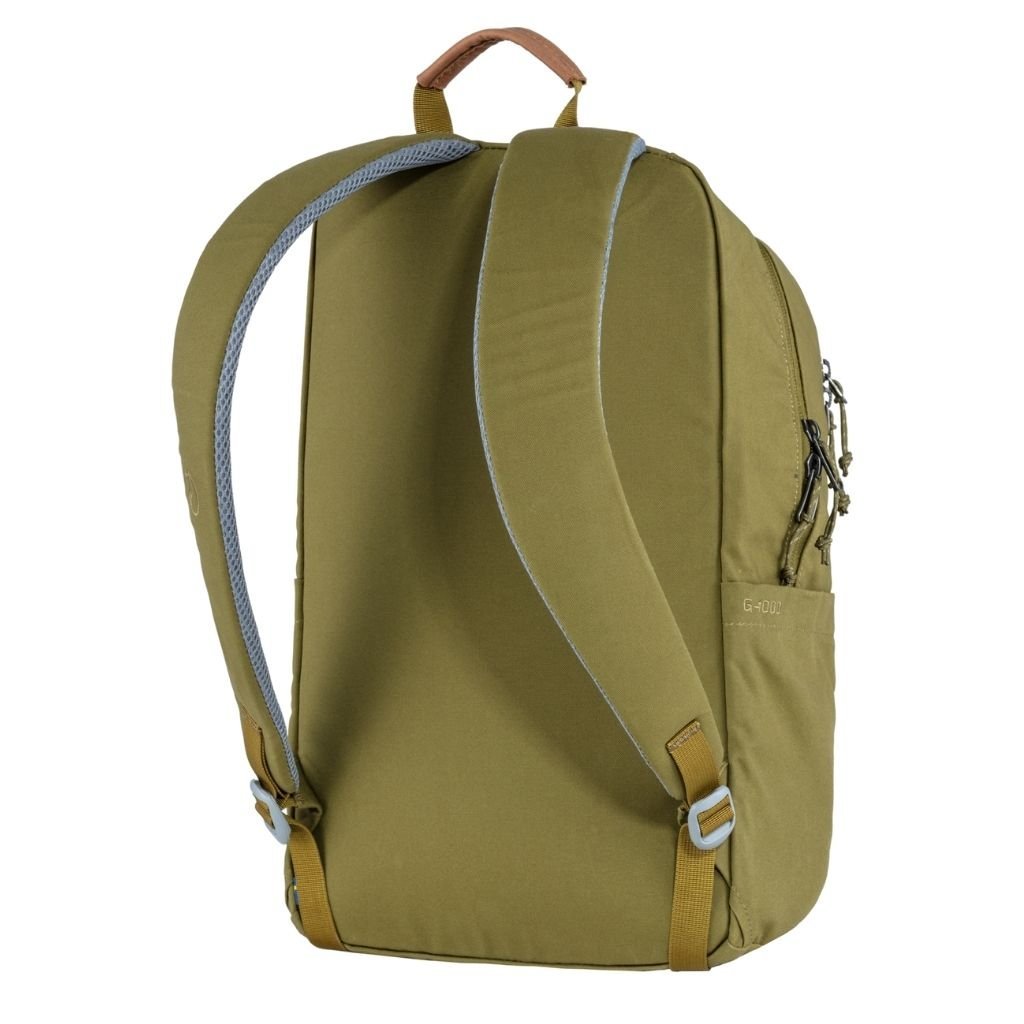 Fjallraven Raven 20L Backpack - Lightweight Hiking Daypack for Men & Women, Durable Outdoor Travel Bag in Foliage Green - Perfect for Camping, School & Commuting