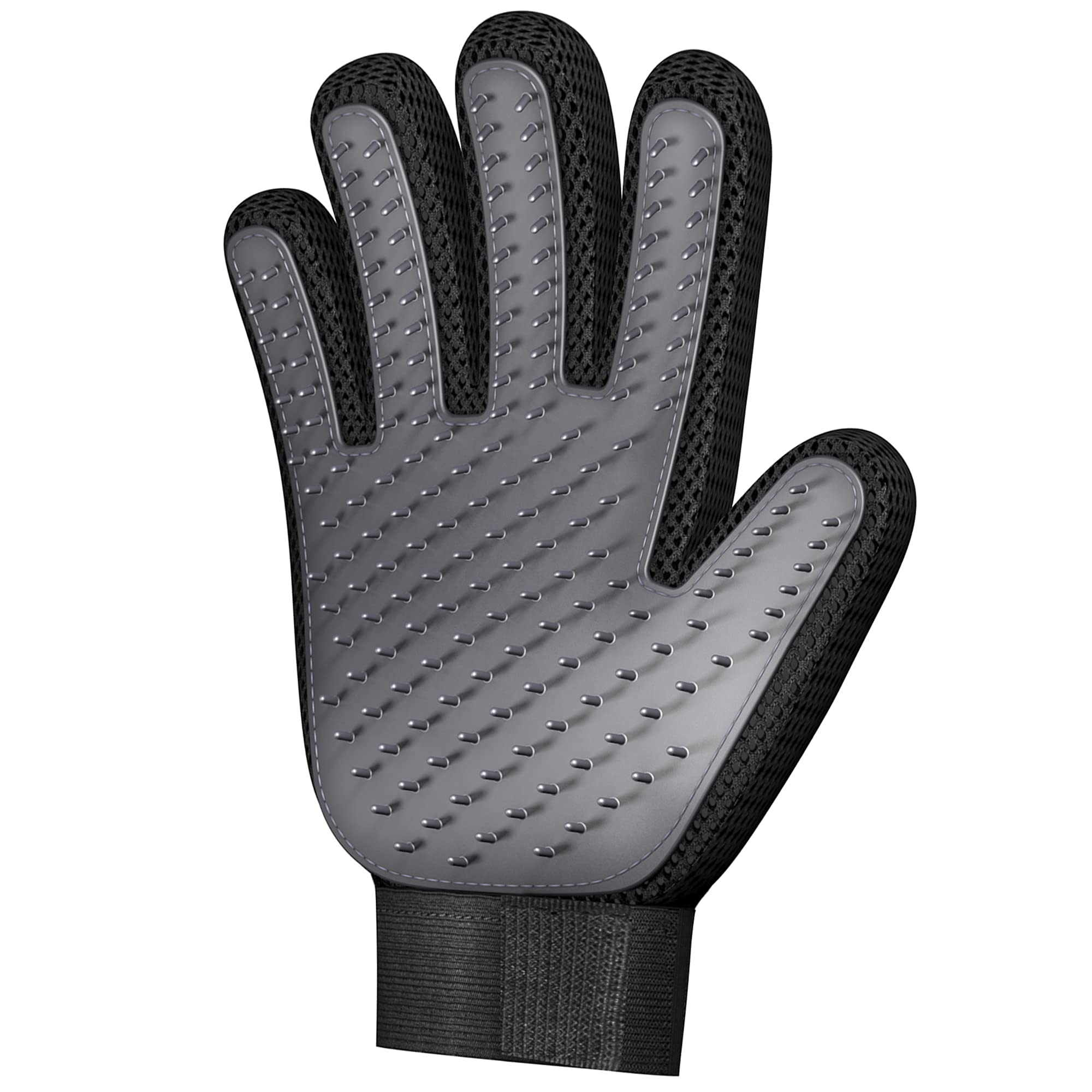 Right Hand Pet Hair Remover Glove - Gentle Deshedding Brush for Dogs, Cats & Horses | Machine Washable Grooming Tool for Long & Short Hair | Perfect for Home Grooming & Shedding Control