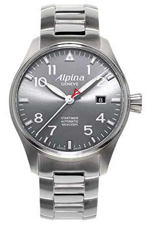 Alpina Startimer Pilot Automatic Men's Watch AL 525G3S6B - Swiss Made Chronograph for Aviation Enthusiasts | Perfect for Pilots, Travel & Business Professionals