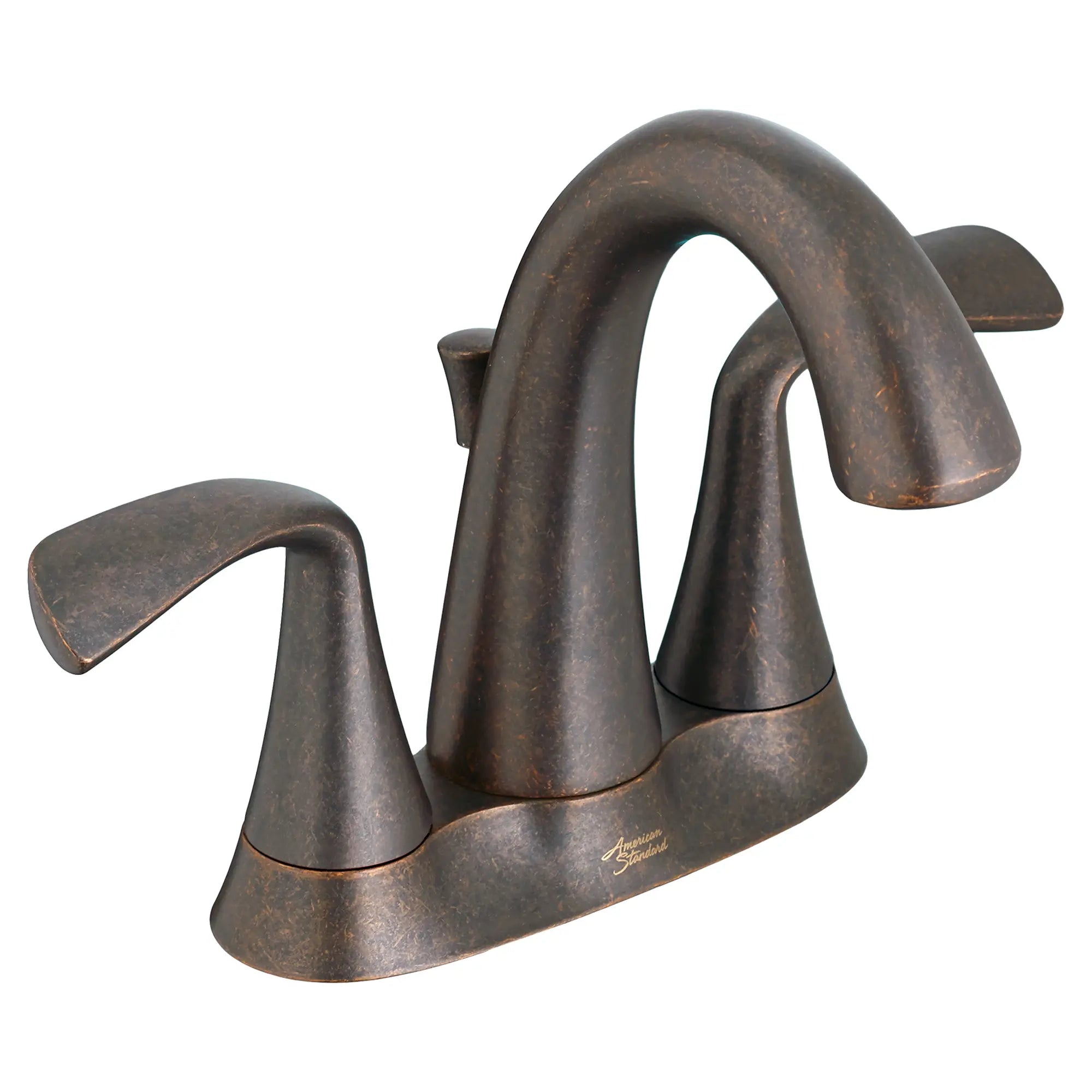 Fluent® 4 Inch Centerset 2 Handle Bathroom Faucet - 1.2 GPM/4.5 LPM Water Saving - Lever Handles - Perfect for Small Bathrooms & Powder Rooms
