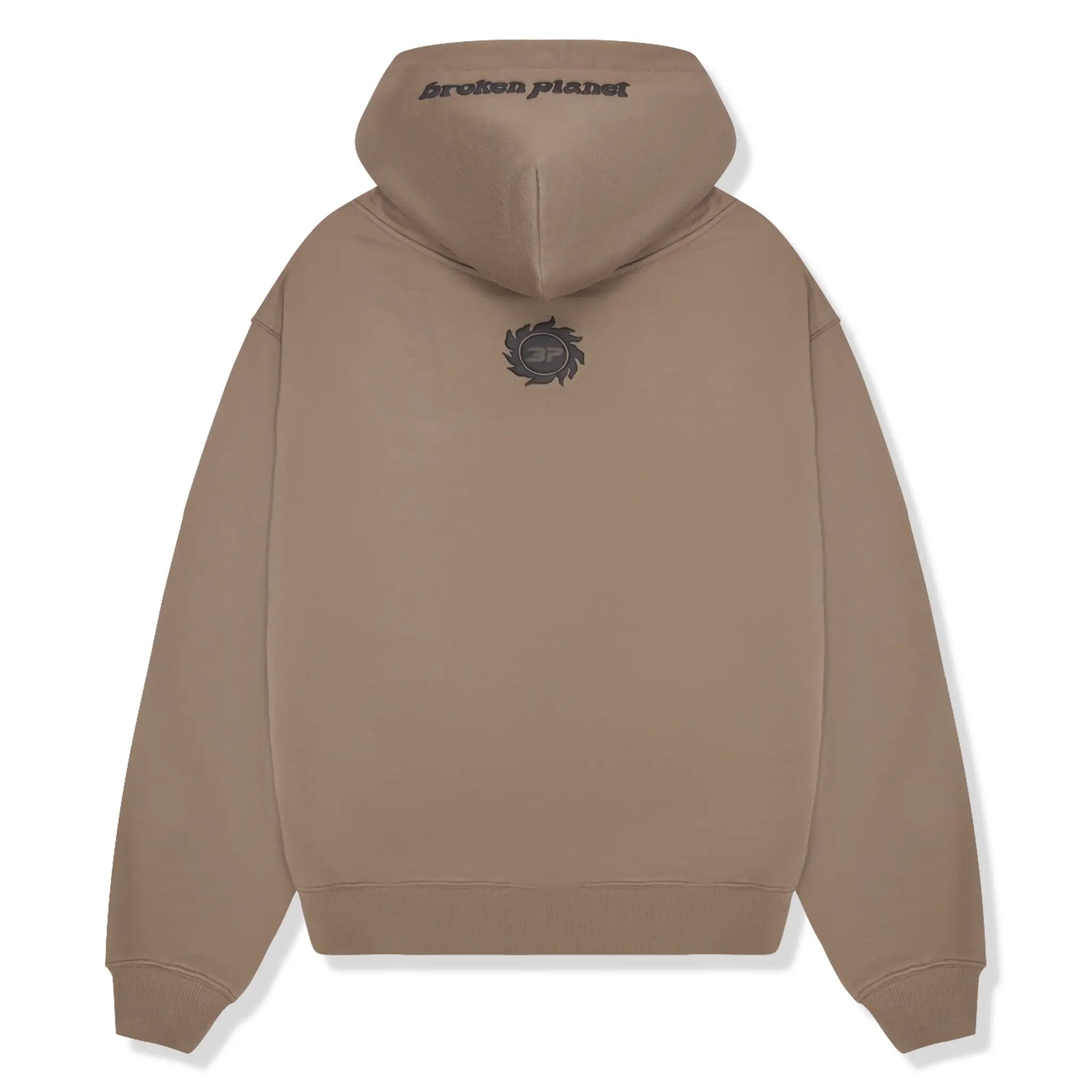 Broken Planet Off The Grid Cinder Brown Hoodie - Men's Streetwear Pullover for Urban Fashion & Outdoor Adventures