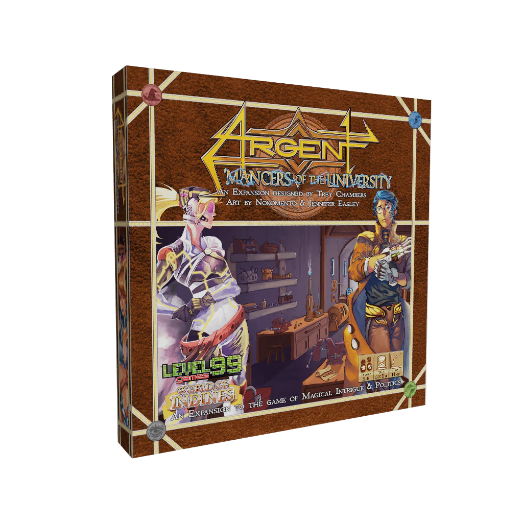 Argent: The Consortium - Mancers of the University Expansion Board Game | Strategy Card Game for Adults | Perfect for Game Nights & Fantasy RPG Enthusiasts