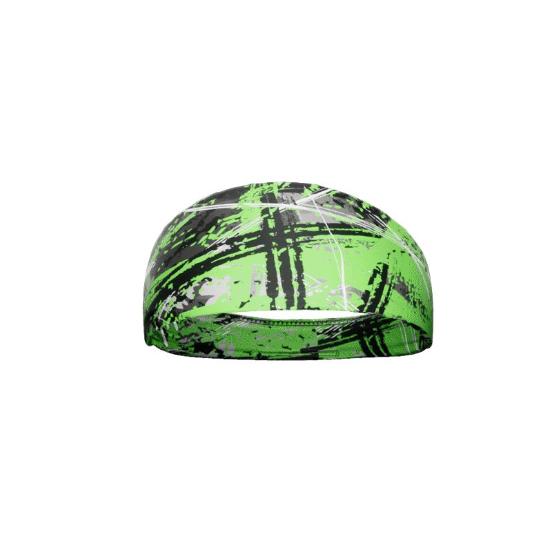 Wicked Green Headband for Women & Men - Stylish & Comfortable Sports Headband for Running, Yoga, Workout & Fitness - Sweat Absorbent & Non-Slip Hair Accessory