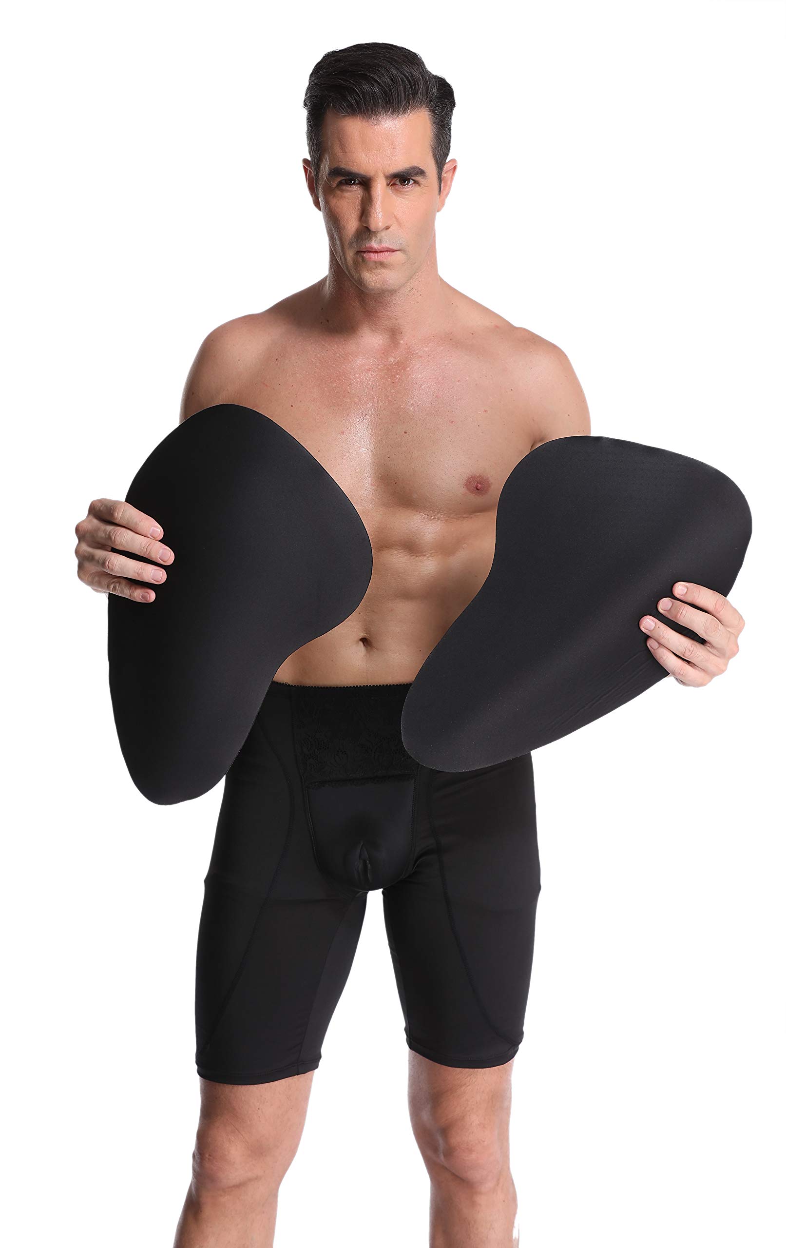 BIMEI 2-Piece Sponge Padded Camel Toe Control Gaff - Fake Vagina for Crossdressers & Transgender Women - Comfortable & Realistic for Cosplay, Drag Shows & Everyday Wear