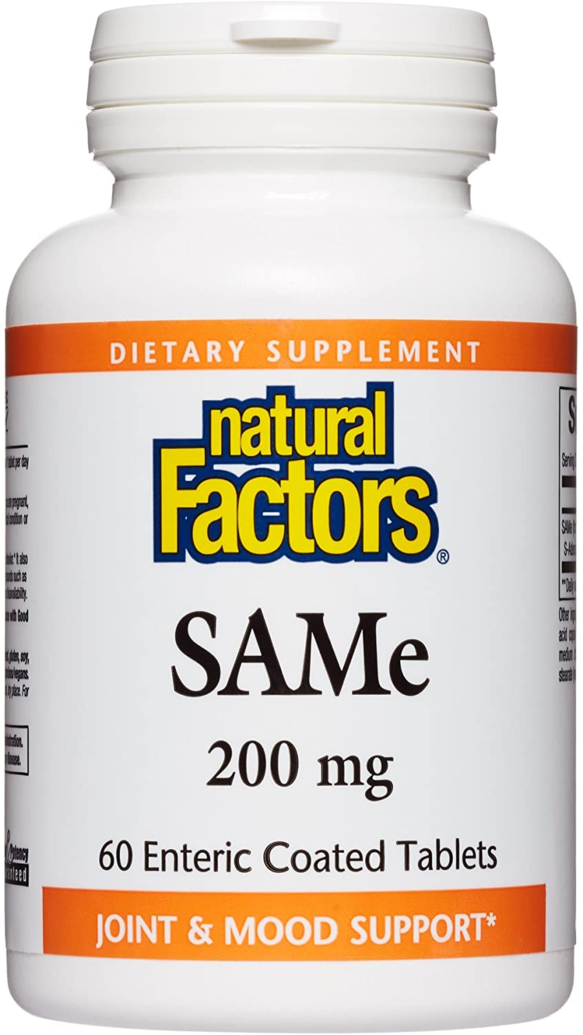 Nf Same 200Mg 30Ct - Premium SAMe Supplement for Mood Support & Joint Health - Supports Emotional Well-Being & Healthy Joint Function - Perfect for Stress Relief & Active Lifestyle