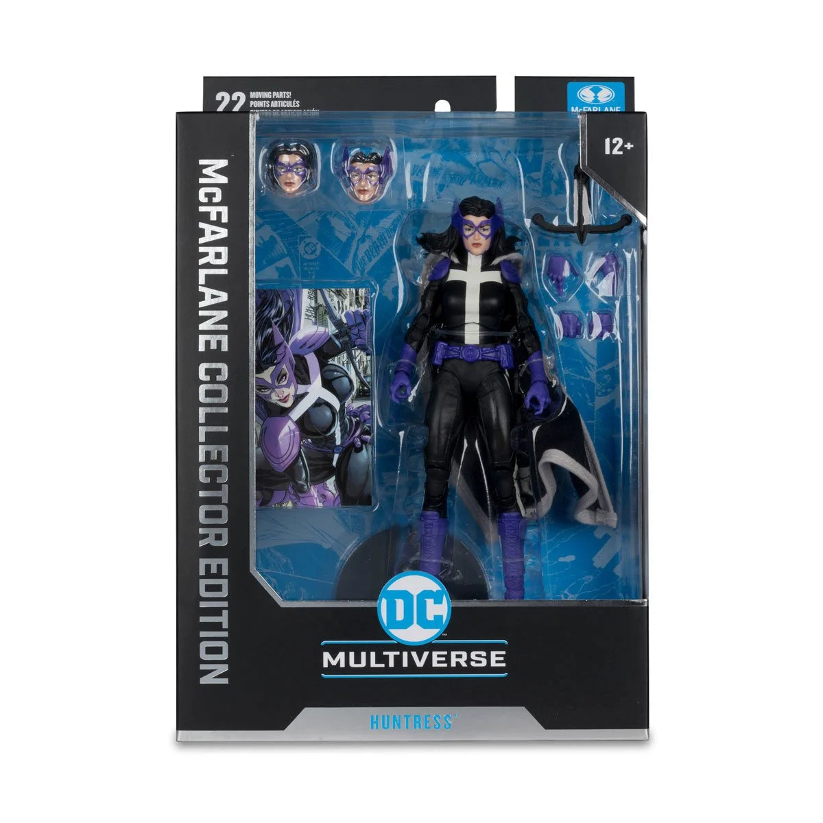 DC Comics McFarlane Collector Edition Huntress The New 52 Action Figure - Perfect for DC Fans, Collectors & Superhero Display