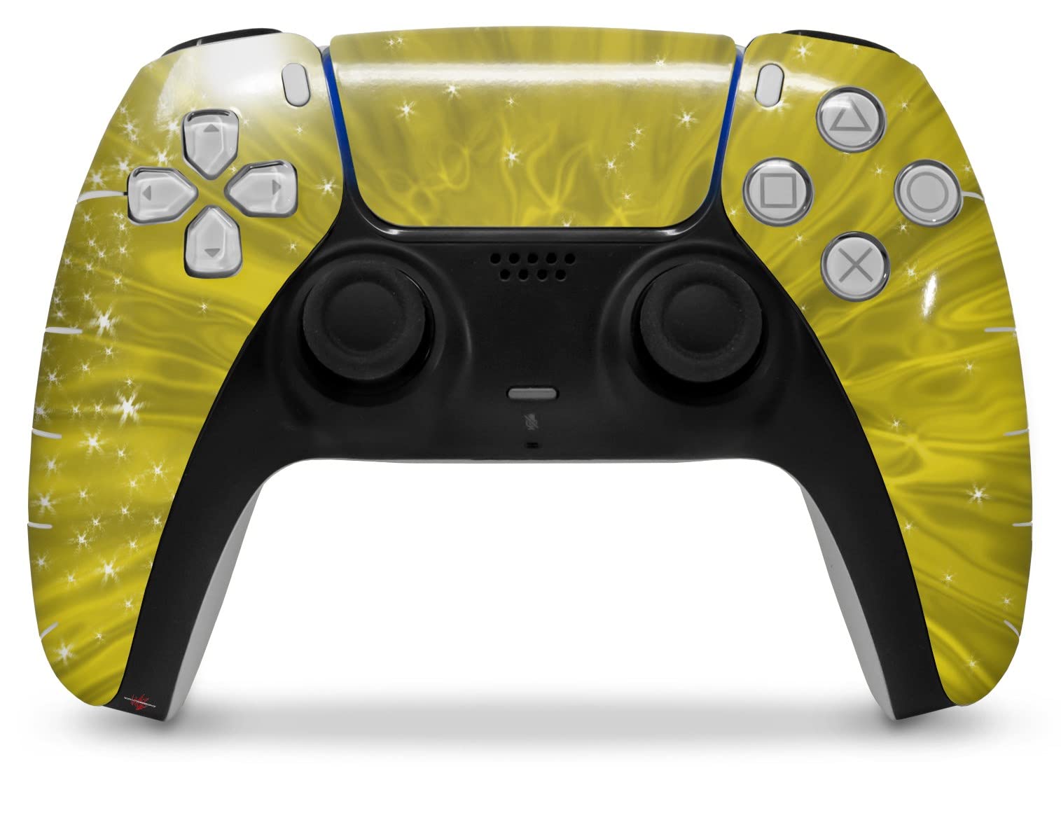 PS5 DualSense Controller Skin Wrap - Stardust Yellow for Gaming & Protection