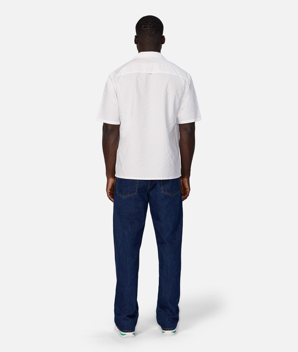 Cristo Short Sleeve Shirt for Men - Premium Off White Casual Button Down Shirt | Perfect for Summer Outfits, Office Wear & Weekend Style