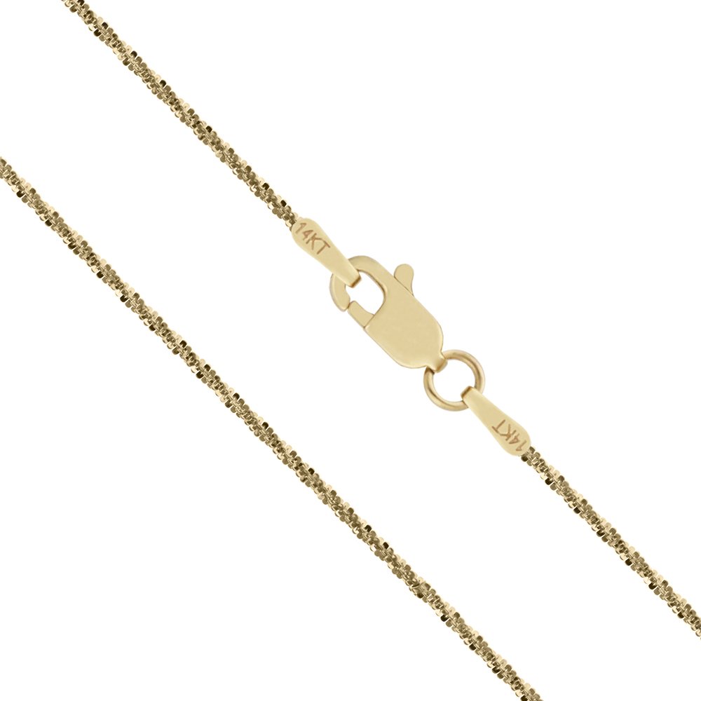 14K Solid Yellow Gold Margarita Chain Necklace for Women | Hawaiian-Inspired Jewelry | Perfect for Beach Parties, Vacations & Everyday Wear