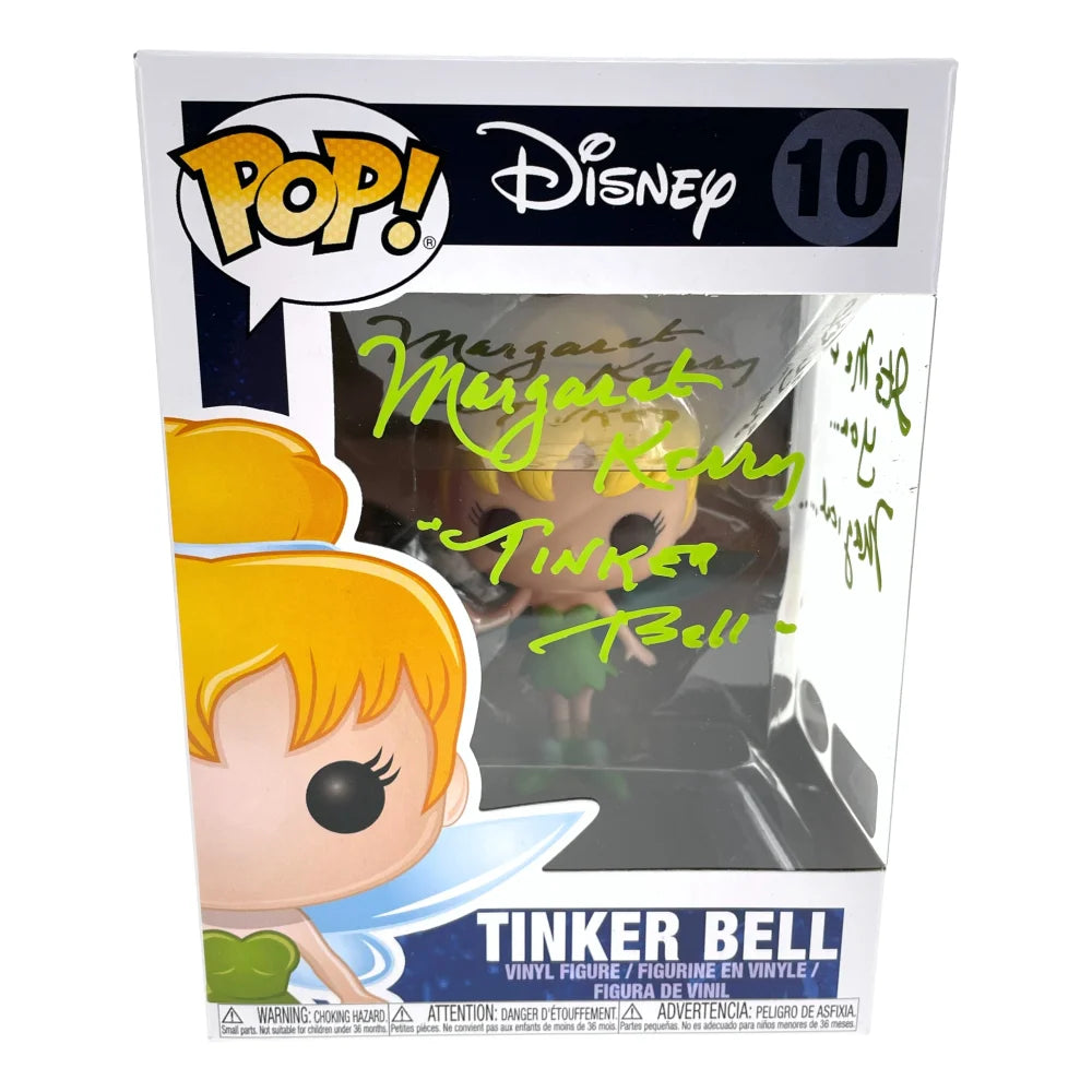 Margaret Kerry Autographed Tinker Bell Funko Pop #10 with 