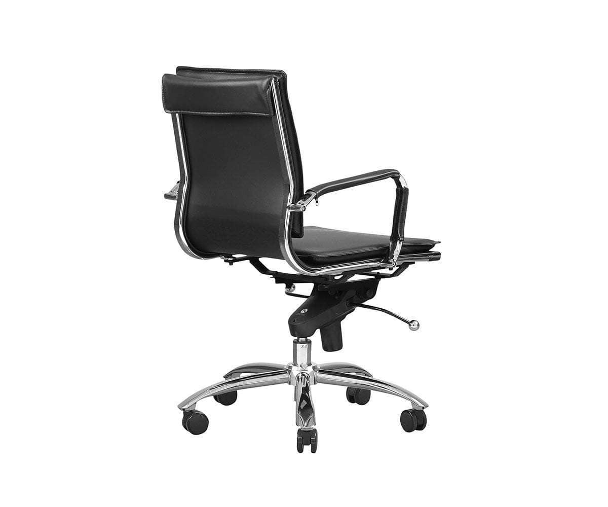 Ergonomic Brock Low Back Office Chair with Lumbar Support - Comfortable Mesh Desk Chair for Home & Office Workspaces